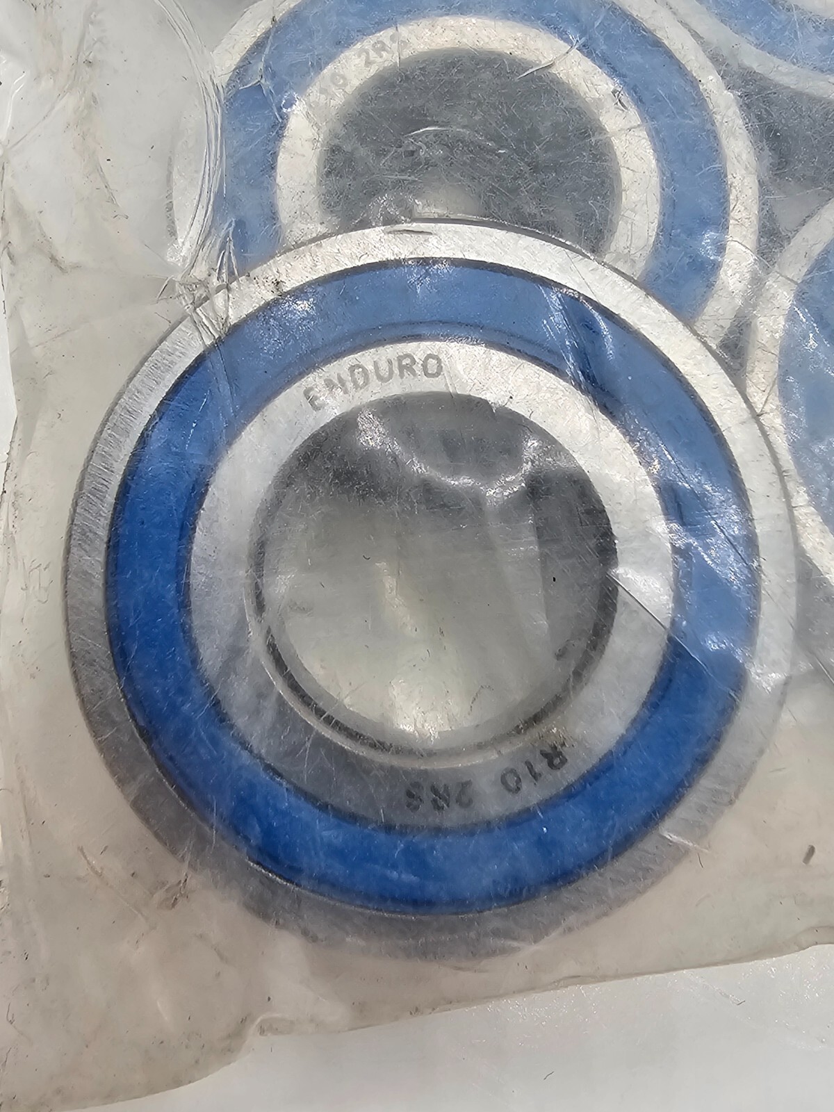 (QTY 5) Enduro Single Row Ball Bearing Blue/Silver R10-2RS