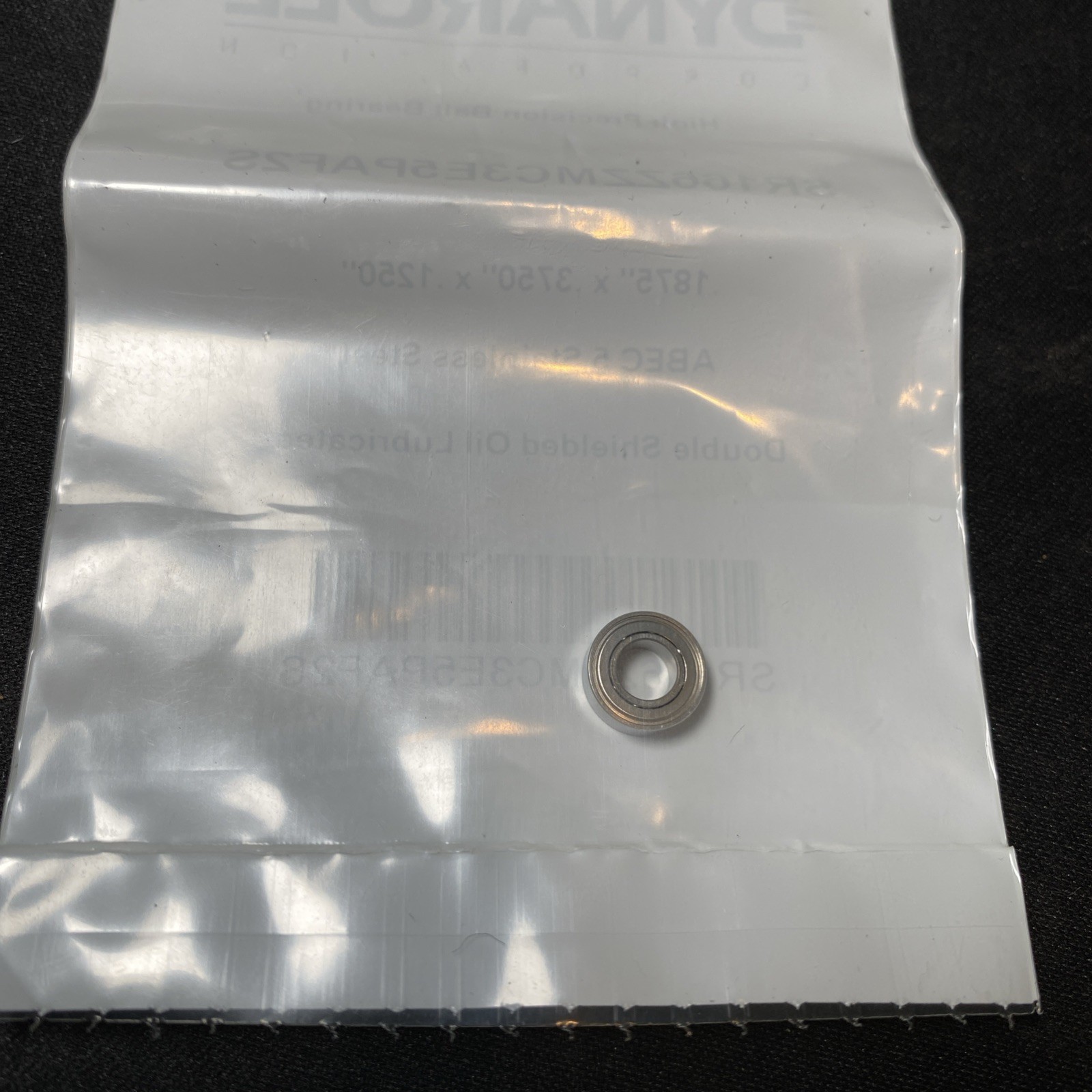 Dynaroll SR166ZZMC3E5PAF2S High Precision Ball Bearing .1875” x .3750” x .1250”