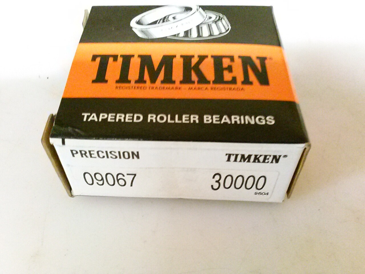 Timken 09067-30000 high precision class 3 bearing cone, made in USA.