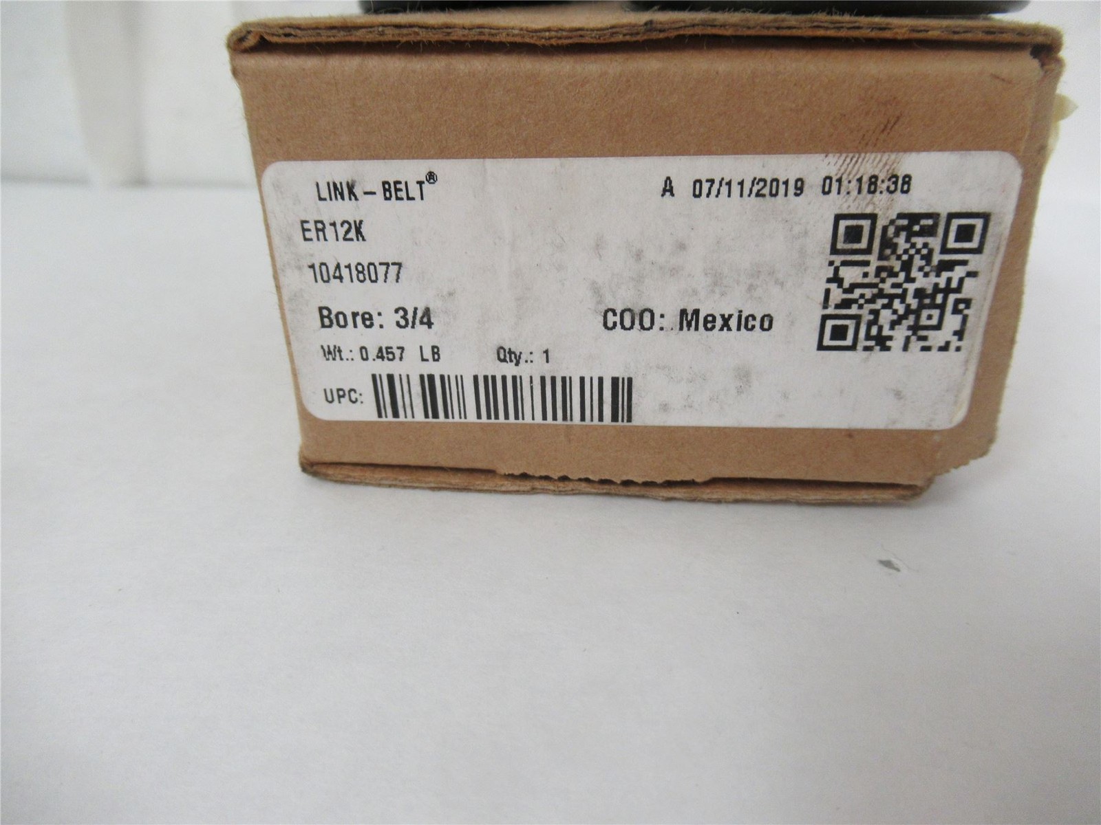 253313 New In Box; Rexnord ER12K Insert Bearing 3/4″ Bore