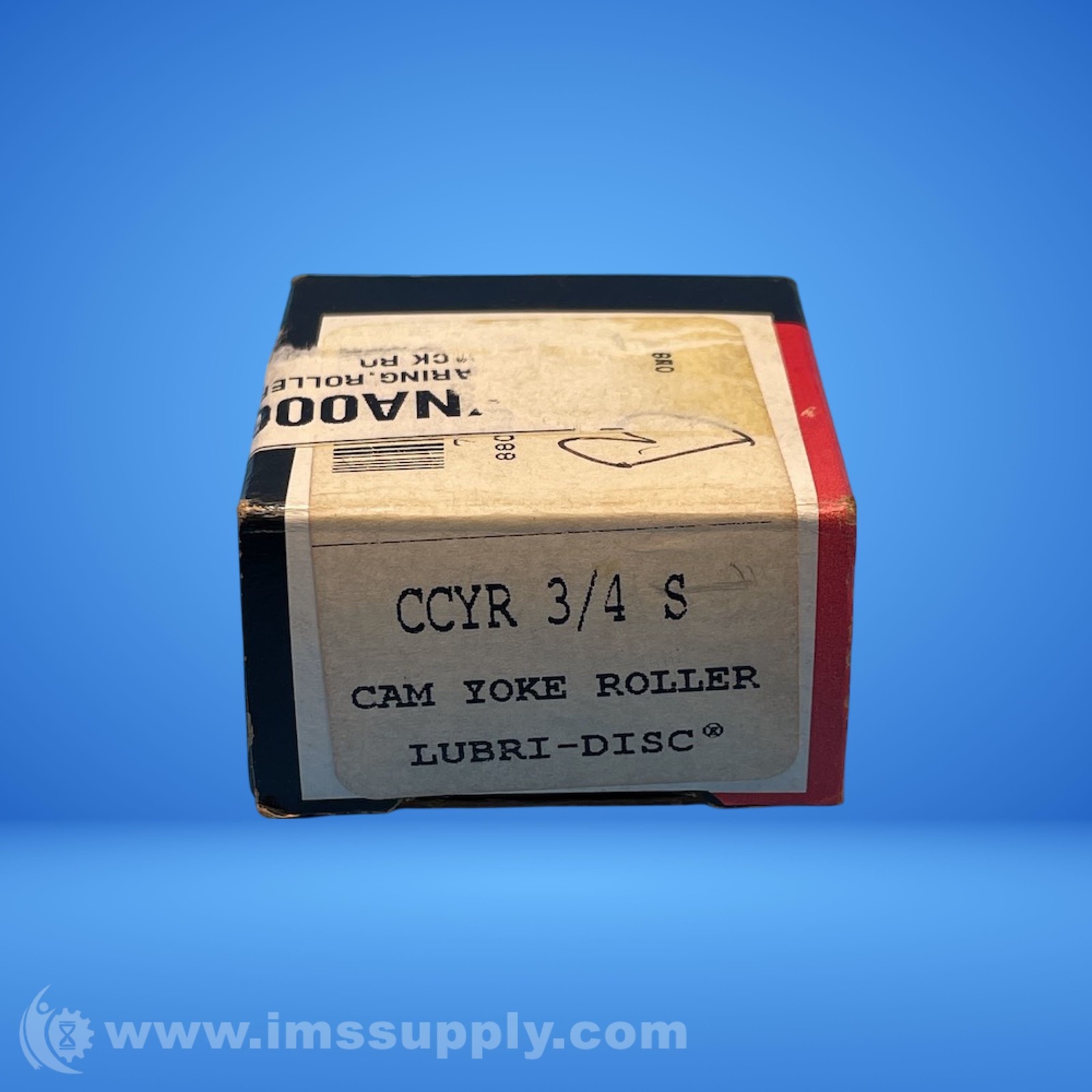 McGill CCYR 3/4S CAM Yoke Roller, LUBRI-DISC FNOB
