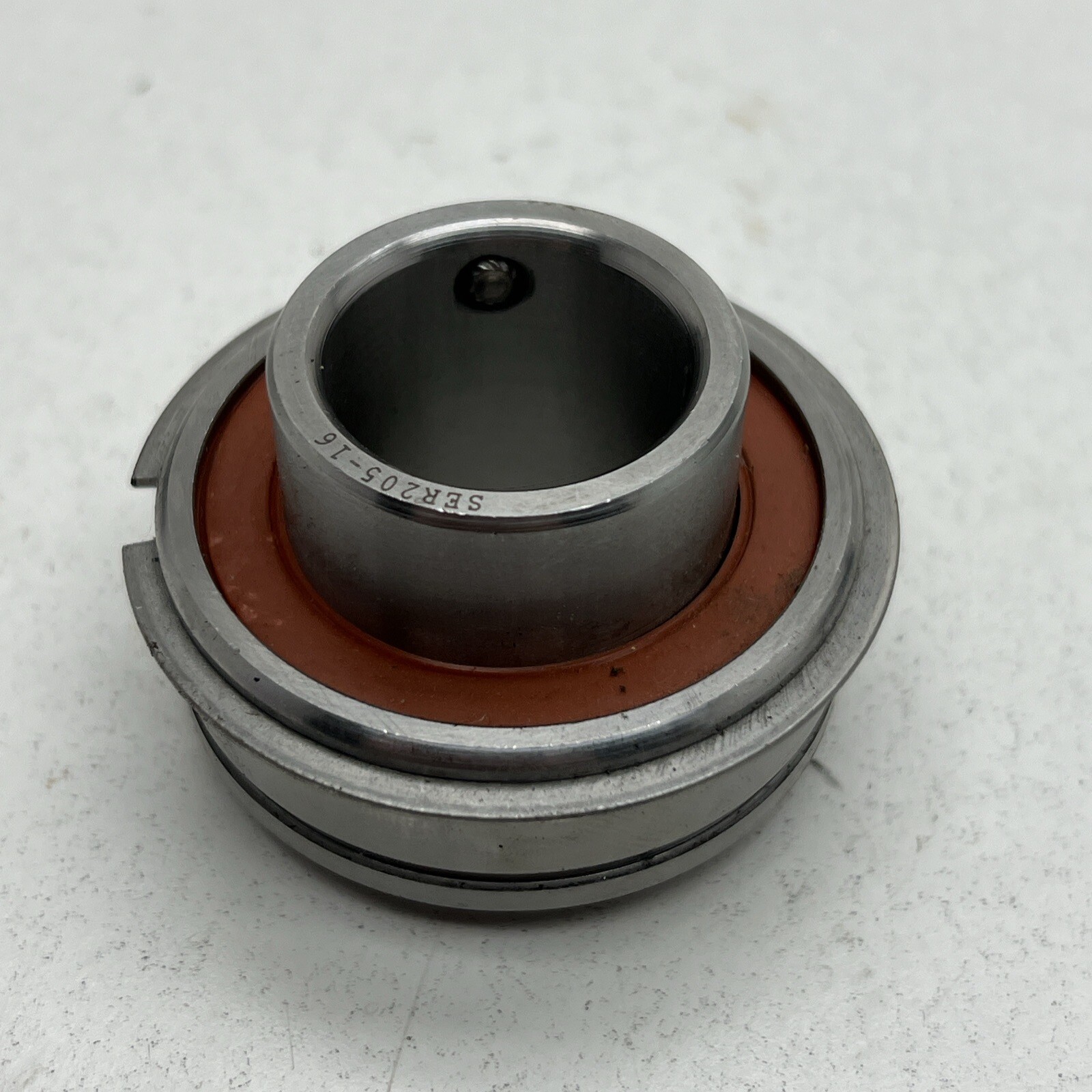SER205-16 Insert Ball Bearing with Snap Ring 1″ Bore