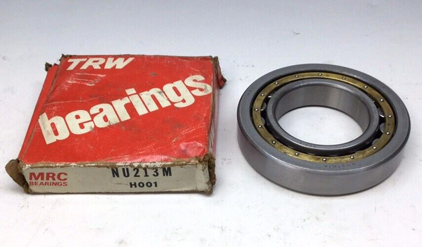 MRC NU213M Cylindrical Roller Bearing 65mm ID X 120mm OD X 23mm W NU213 TRW