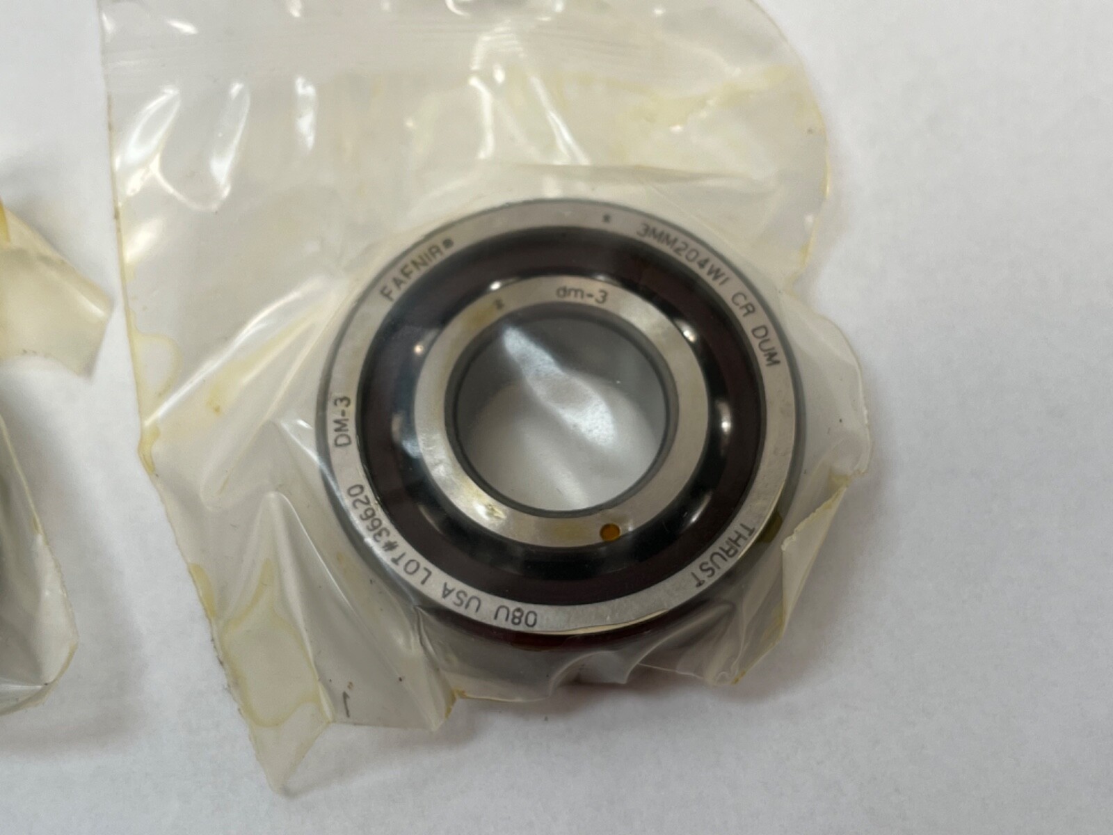Fafnir 3MM204WI-DUM Bearing 7204-E 7204-A 3MM-204-WI-DUM 20x47x14 mm 2 Pcs