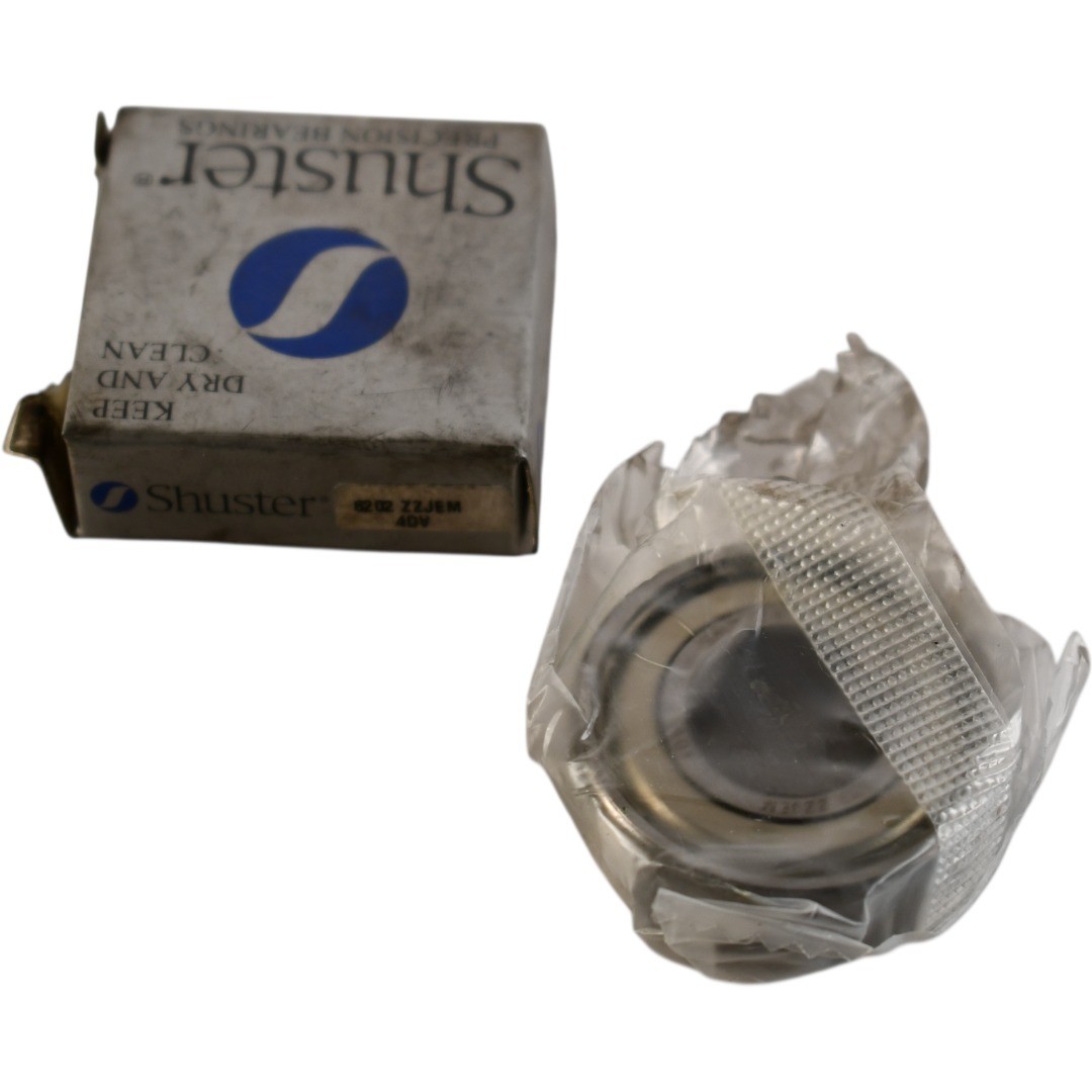 NEW Shuster 6202-ZZJEM Deep Groove Ball Bearing 15x35x11mm Double Shielded