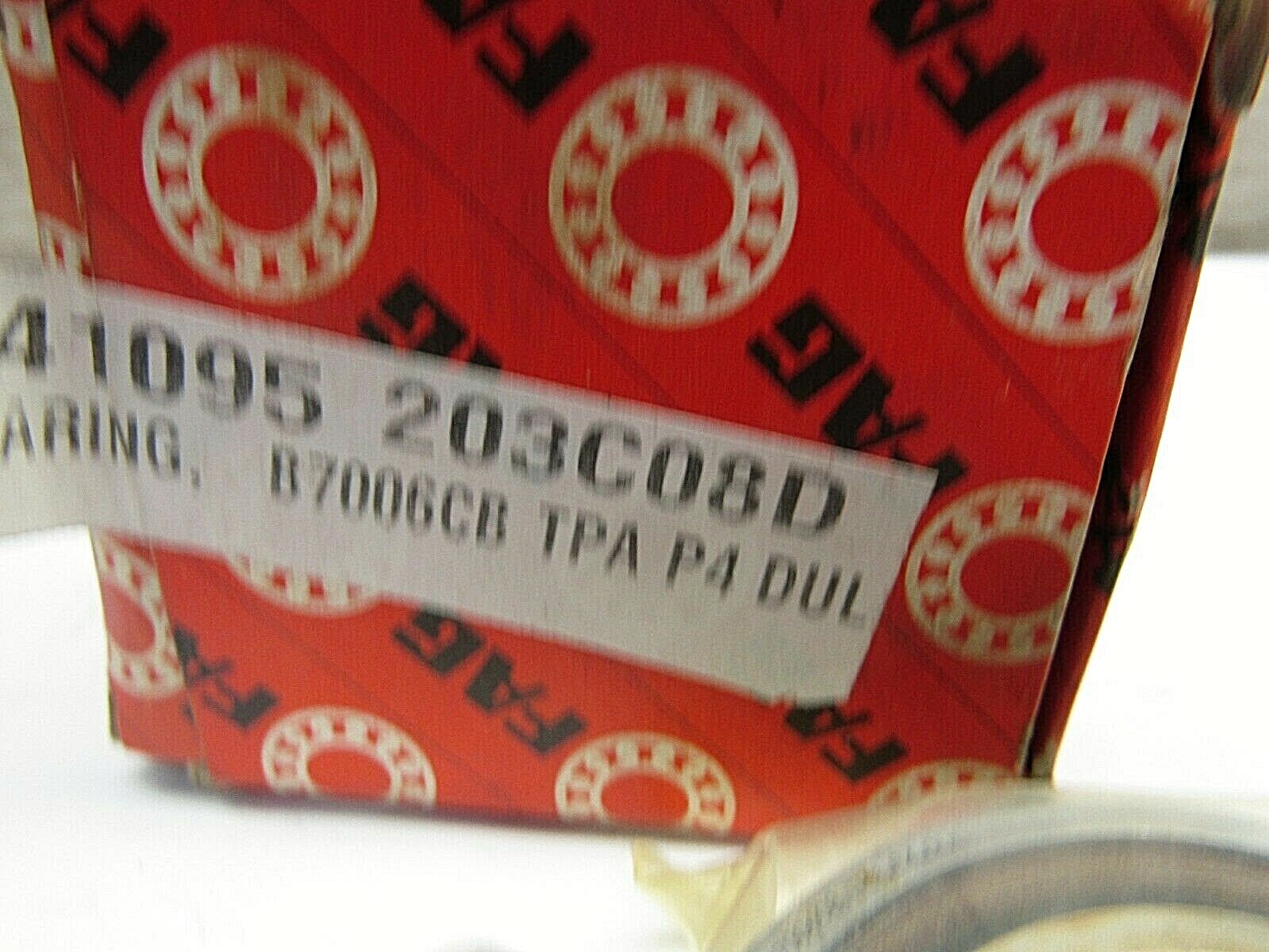 FAG Barden B7006CB.T.P4S.DUL Precision 2 Bearing Set Ref 7006CTRDULP4Y
