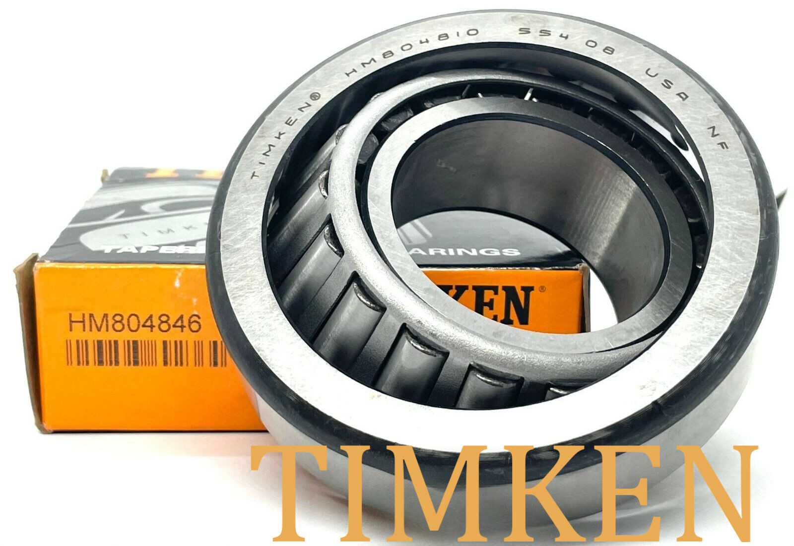 New Timken HM804846/HM804810 Pinion Bearing Cup Set Free Shipping & Return Metal