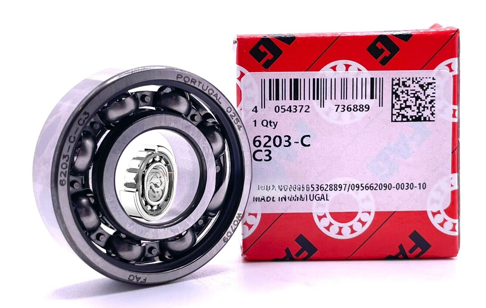 NEW FAG 6203 C C3 Deep Groove Bearing 17 x 40 x 12mm FAST SHIPPING