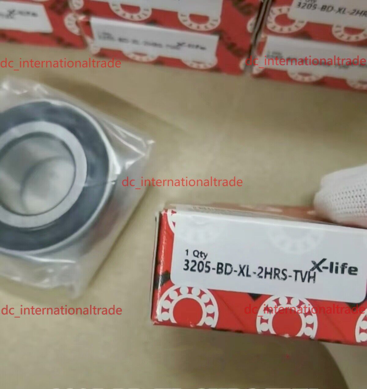 NEW FAG 3205-BD-XL-2HRS-TVH double row angular contact bearing 1PCS #NN
