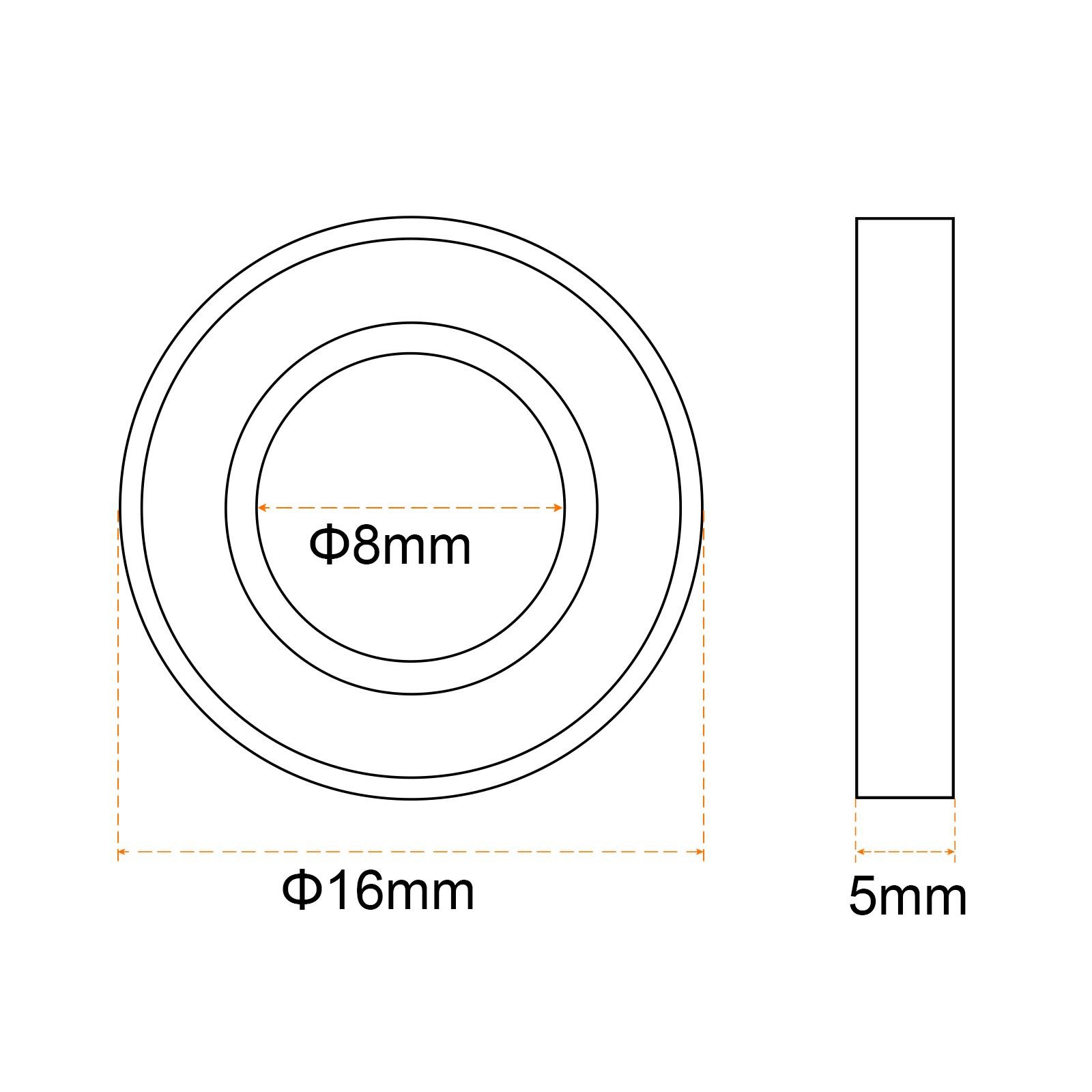 688-2RS Ceramic Bearings 8mm x 16mm x 5mm Si3N4 Silicon Nitride Bearing Balls