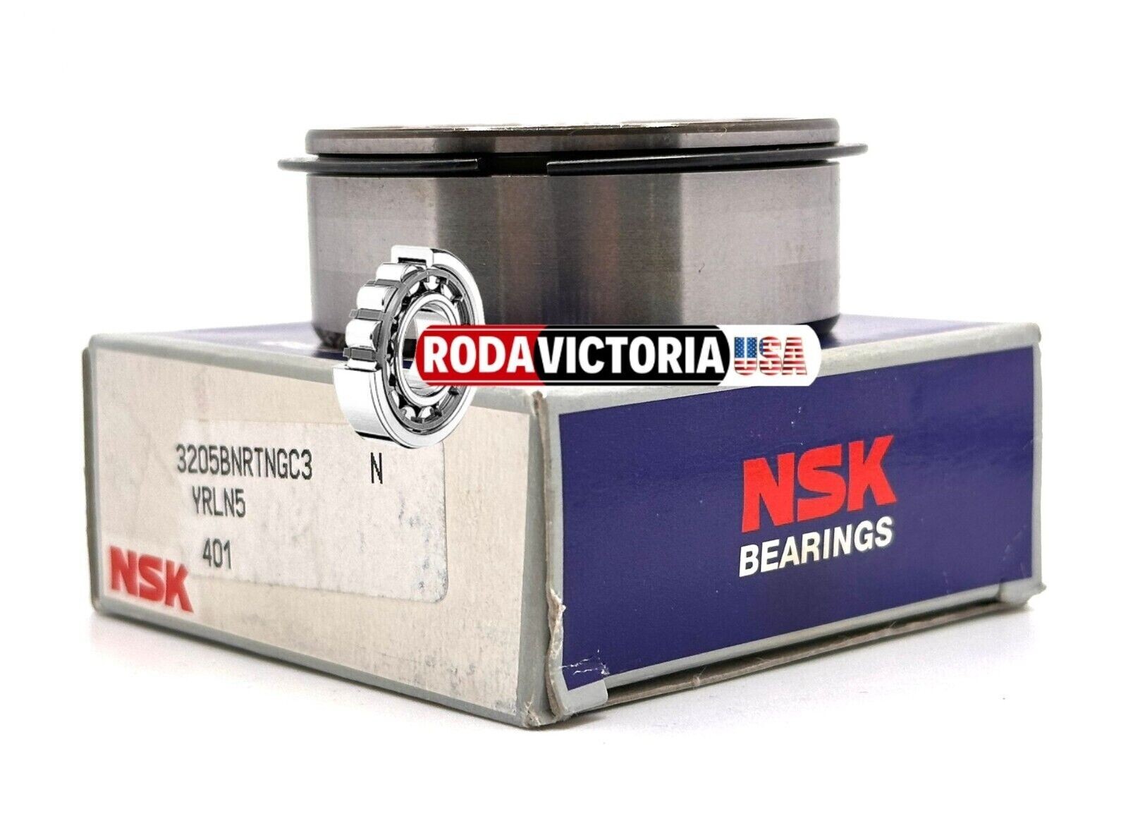 NSK 3205 NR TNG C3 ANGULAR CONTACT BEARING + SNAP RING 25x52x20,6 mm 5205 NR