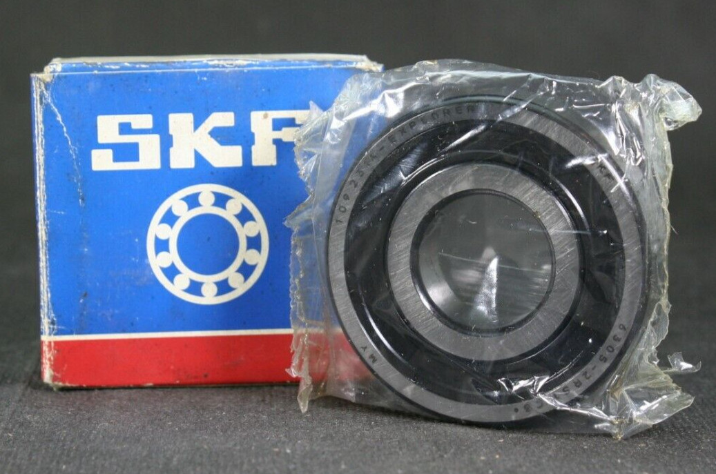 One (1) SKF 6305-2RS1/C3 Deep Groove Bearing 25MM ID Malaysia NEW