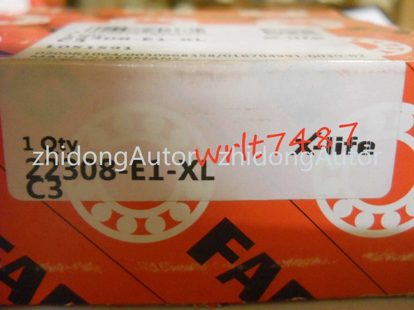 1PC NEW FAG 22308-E1-XL-C3 self-aligning roller bearing #ZD
