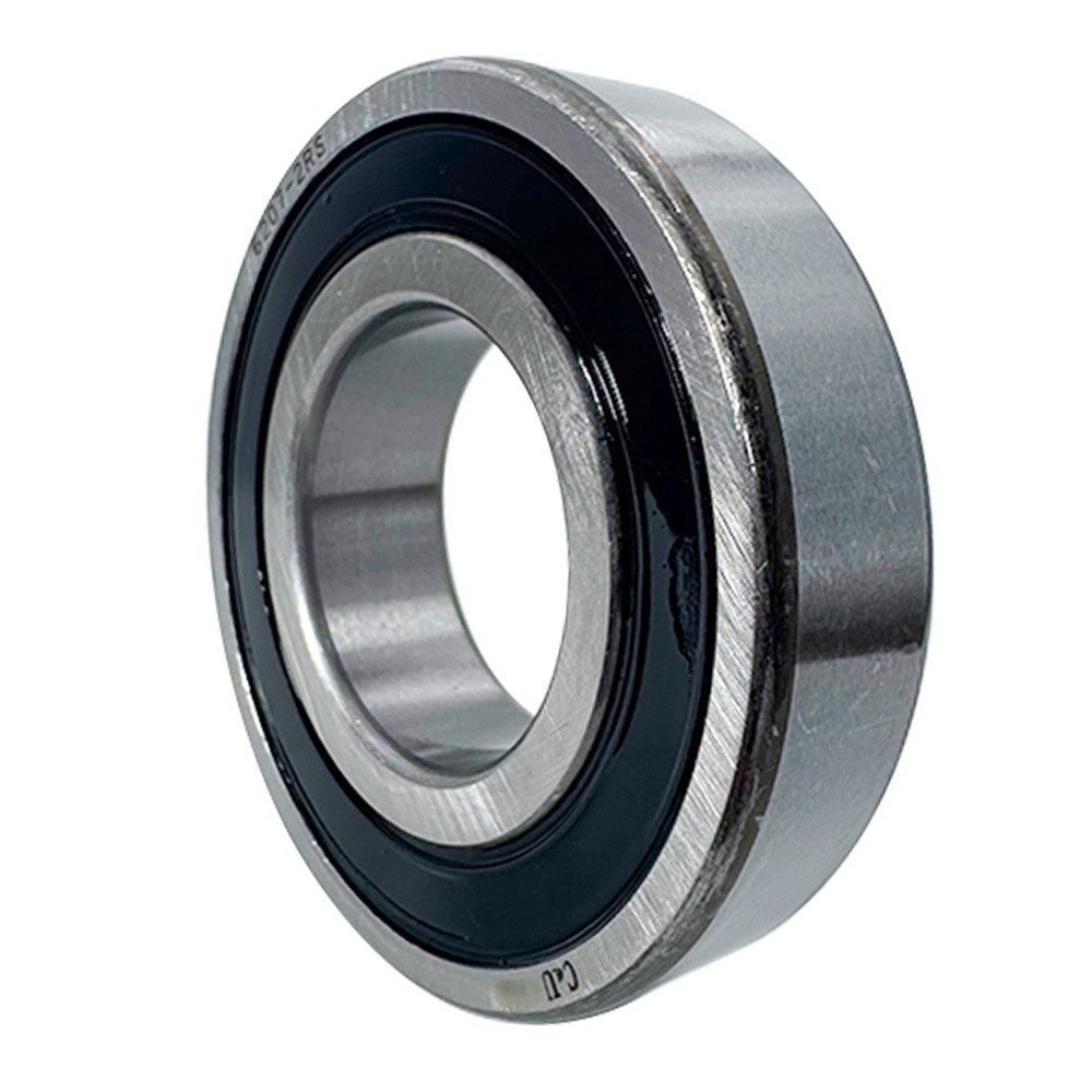 2 Pack CKU 6207-2RS 35x72x17mm Double Rubber Sealed Deep Groove Ball Bearings