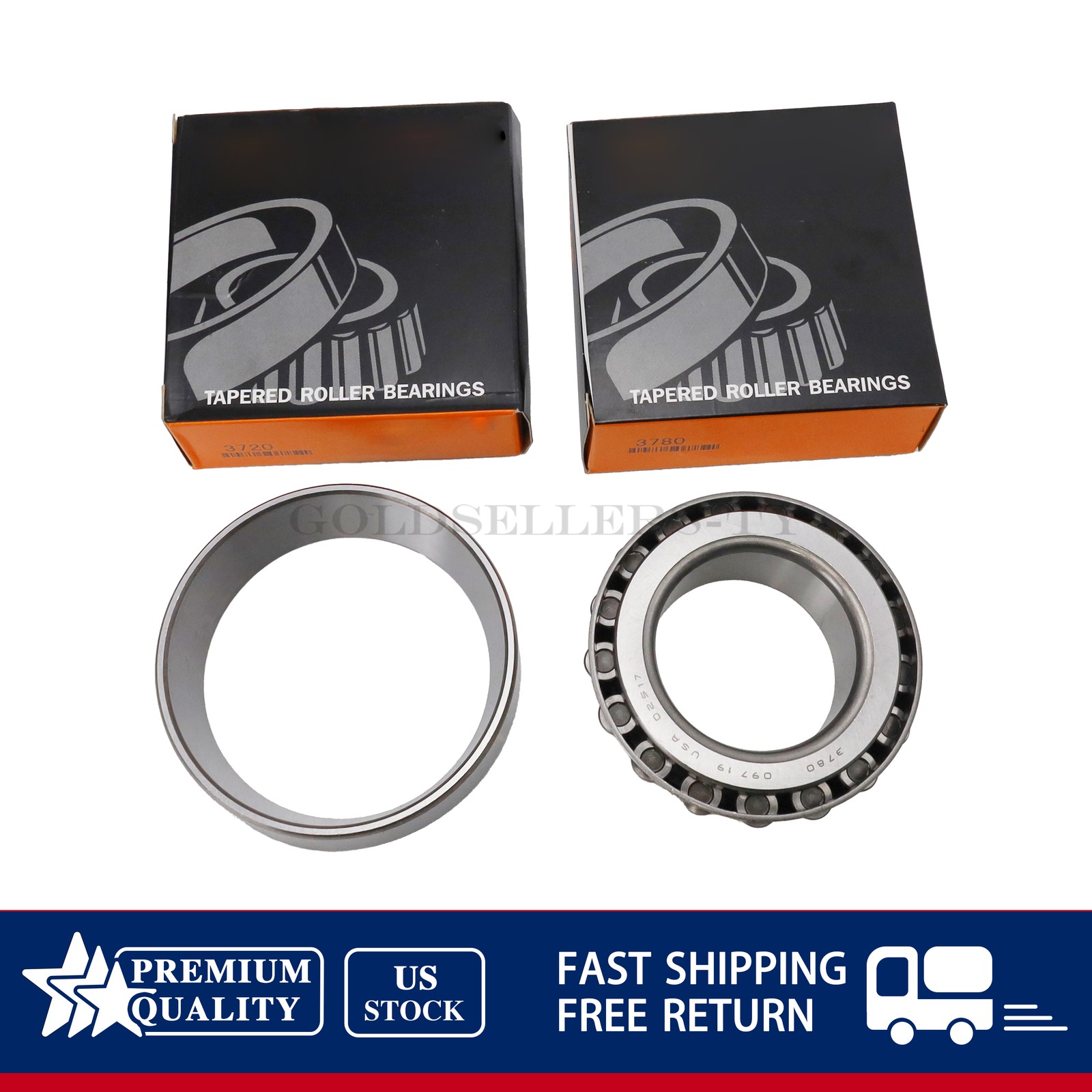 Fits TIMKEN 3780/3720 Tapered Roller Bearing 2×3.6718×1.1875″