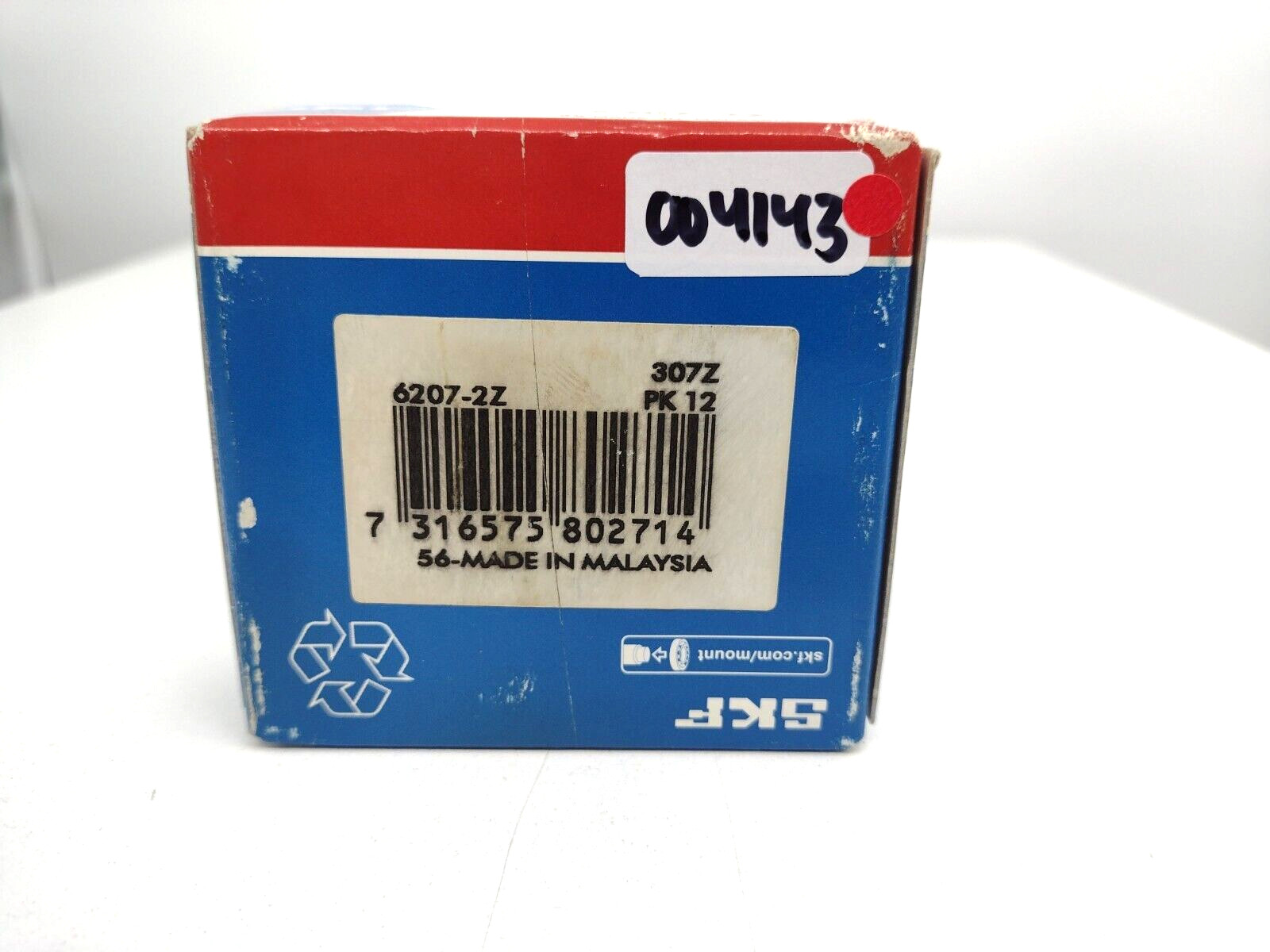 SKF 6207-2Z Radial Deep Groove Ball Bearing 35 mm Bore