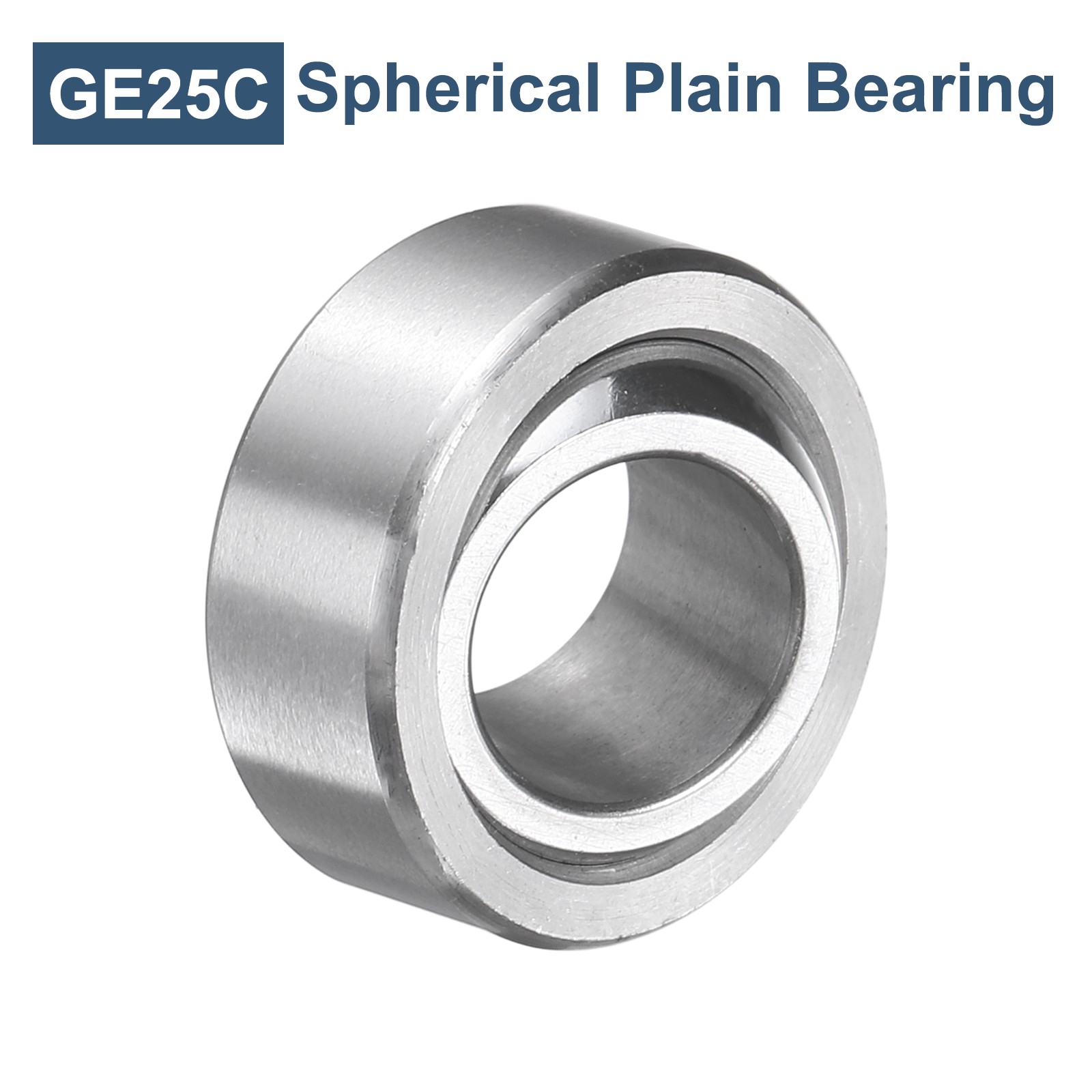 2 Pcs 1/2″ x 1″ x 1/2″ COM8T Spherical Plain Bearing Steel Bearing for Repairing