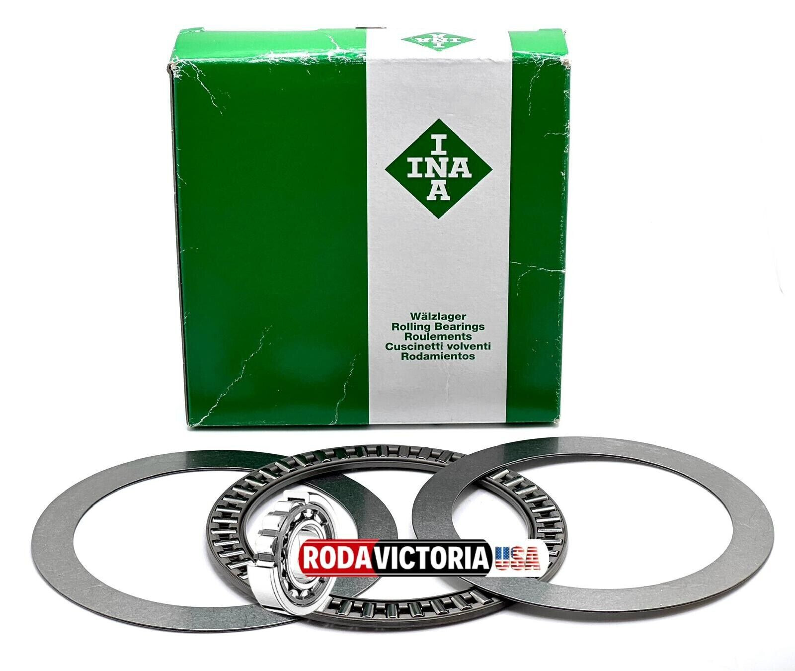 INA AXK85110 AXIAL BEARING + TWO WASHERS AS85110 85x110mm