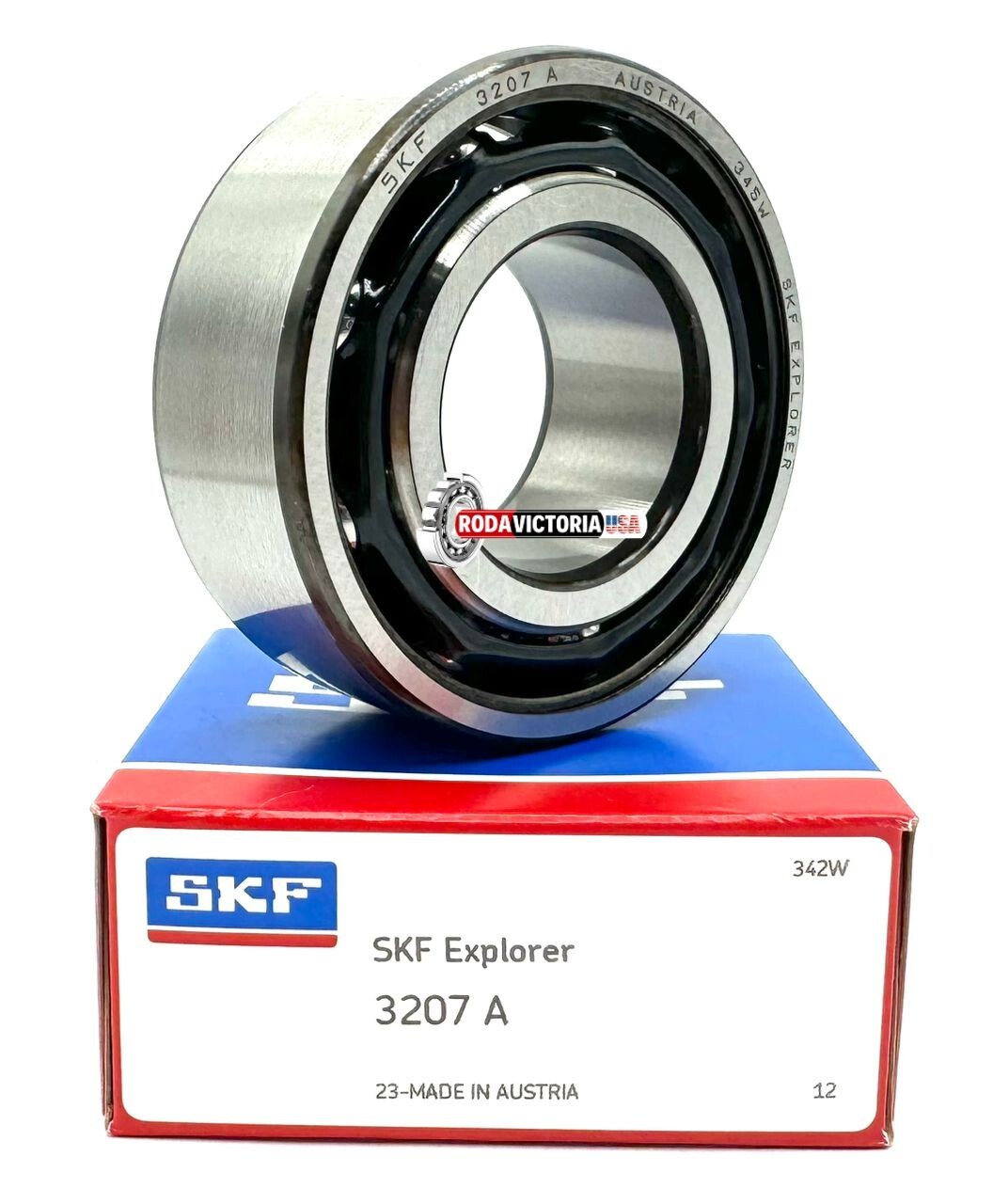 SKF 3207 A DOUBLE ROW ANGULAR SEALS BEARING OPEN TYPE 5207 A 35x72x27 mm