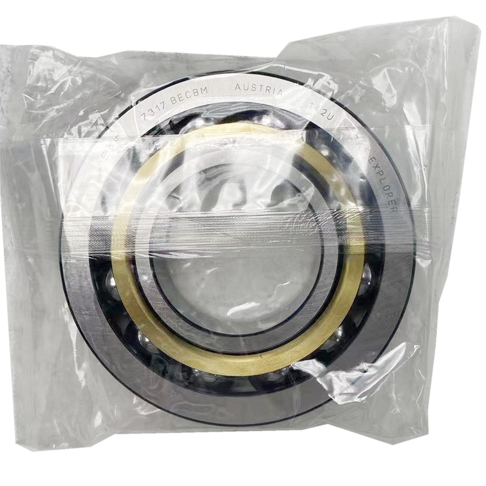 NEW 7317 BECBM single row angular contact ball bearing for SKF
