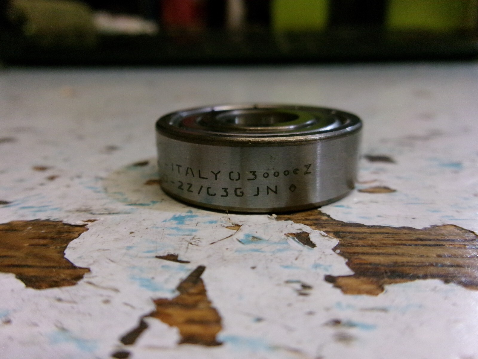 SKF 6000-2Z/C3GJN SHIELDED HIGH TEMP DEEP GROOVE BALL BEARING (BIN96)