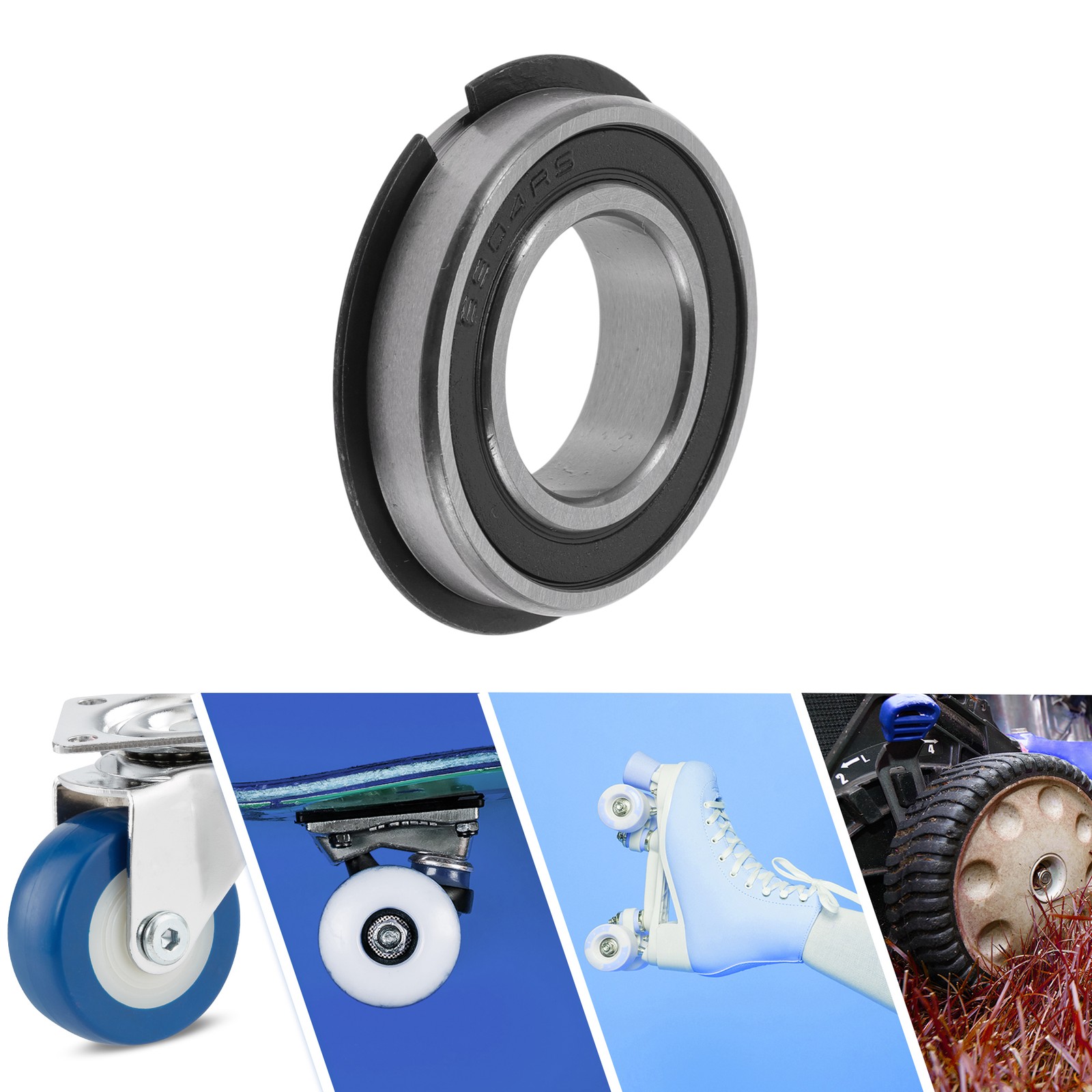 6904NR2RS Deep Groove Ball Bearings 20x37x9mm 1 Pc Scooter Skateboard Wheel