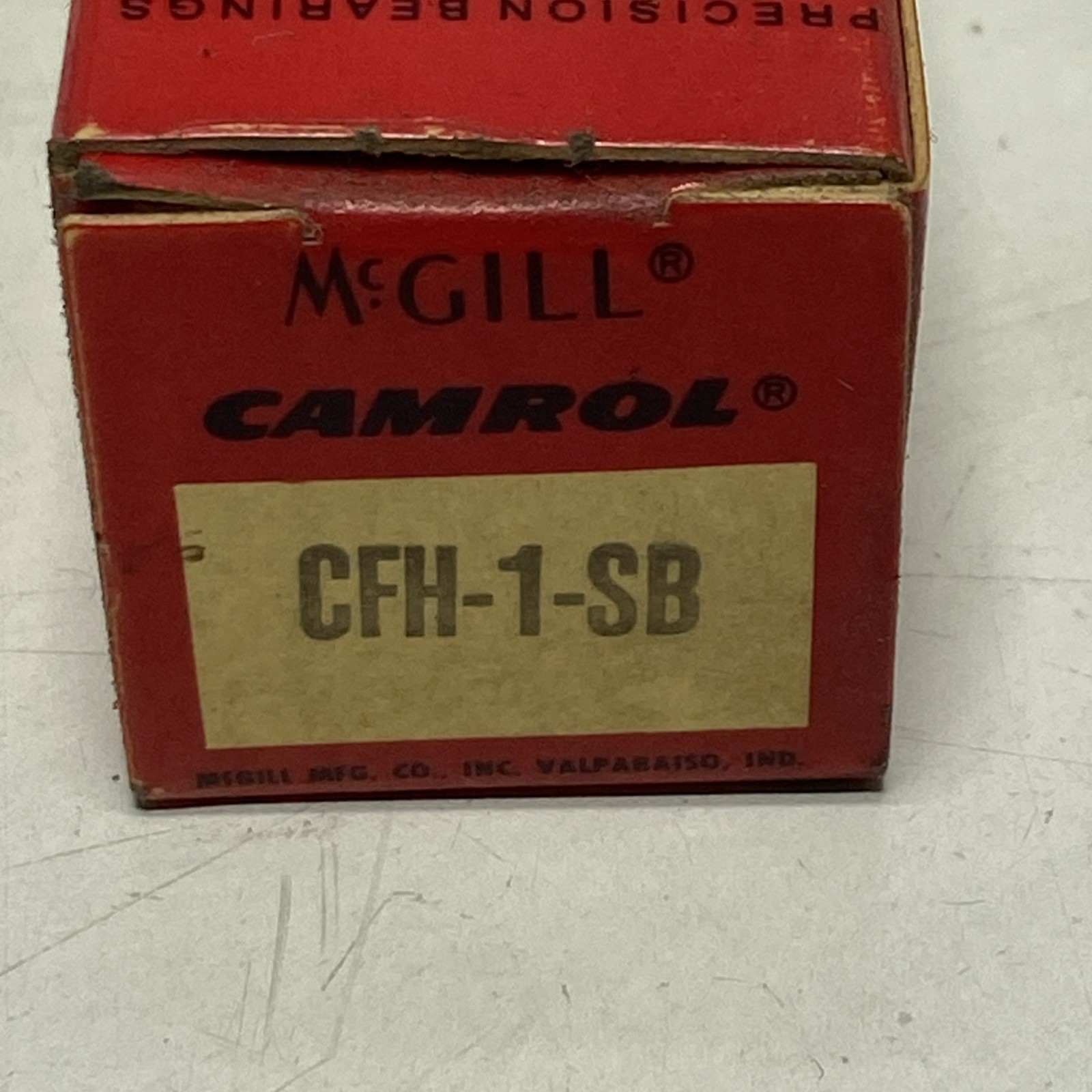 NEW McGill CFH 1 SB CAMROL Sealed Heavy Stud Cam Follower 1 Roller Hex Hole