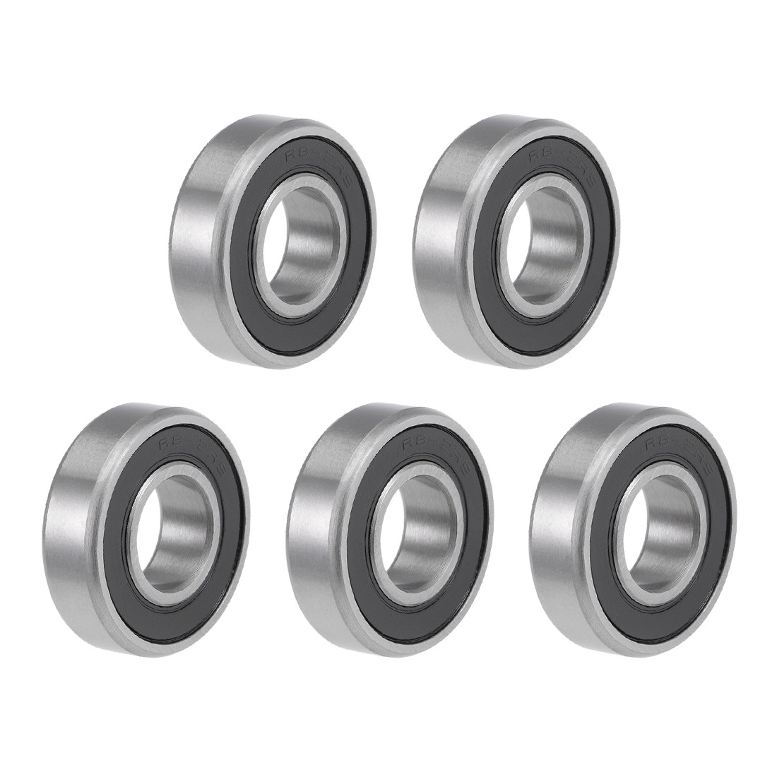 5 x R8RS Deep Groove Ball Bearing Z2 1/2″x1-1/8″x5/16″ Carbon Steel