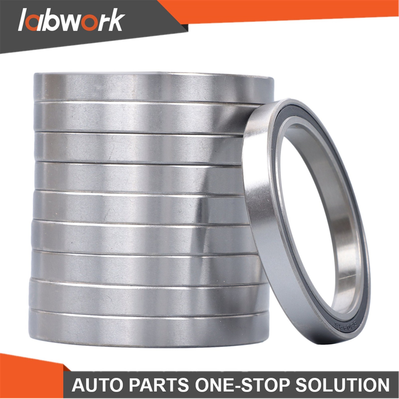 Labwork 6809-2RS 61809-2RS Bearings 10pcs 45x58x7mm Rubber Sealed Set