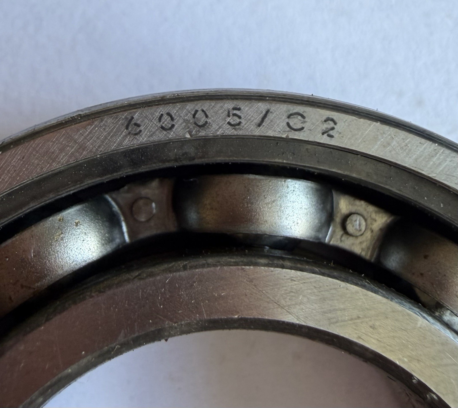 SKF 6005 C2 Deep Groove Ball Bearing, Open Type, No Seals 25x47x12 mm