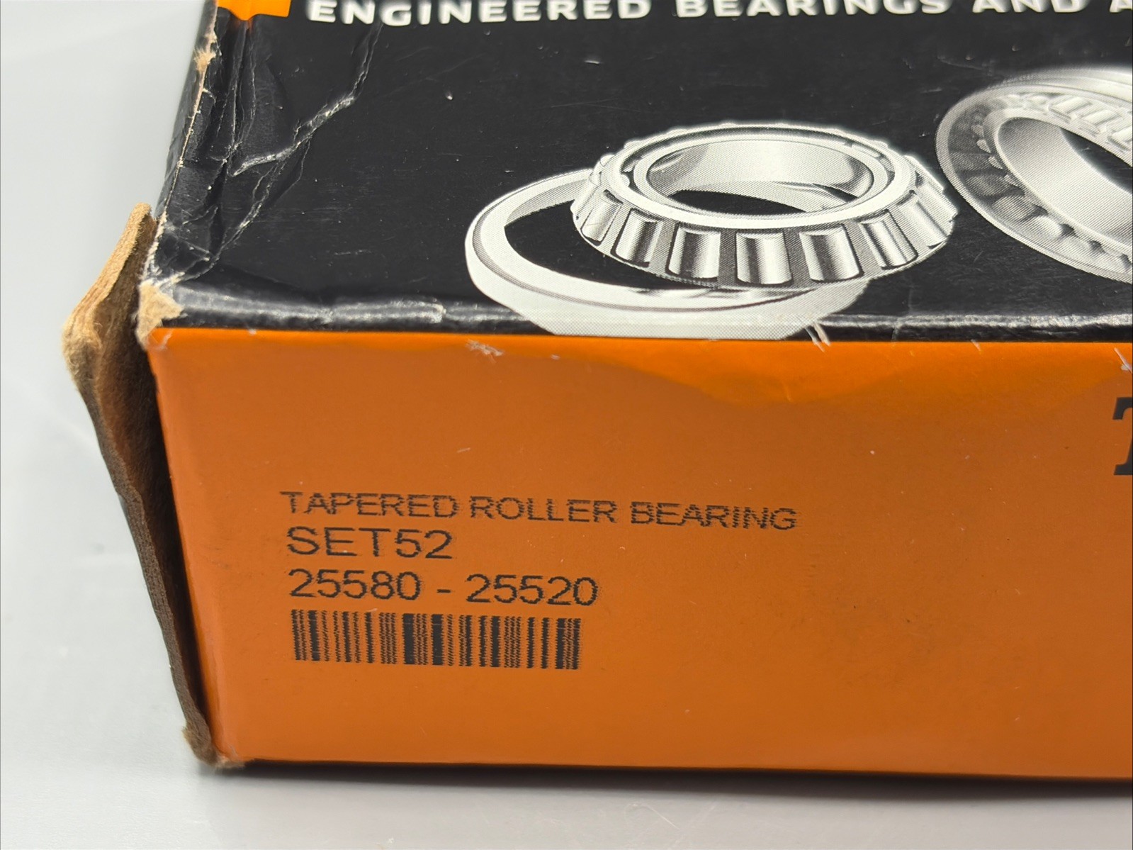 Timken ( SET52 ) 25580/25520 Tapered Roller Bearings Cone and Cup – New Open Box