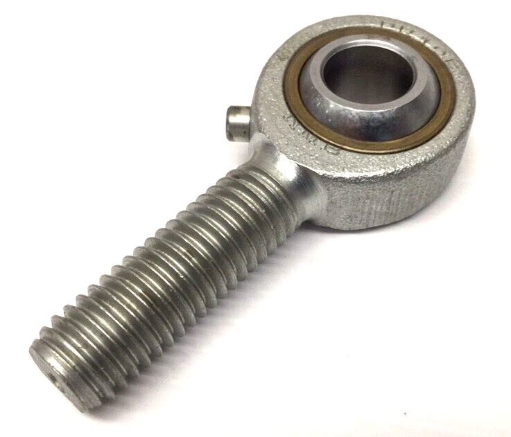 NMB PR12E Rod End Male M12-1.75 RH Threads M12 Swivel Bore With Grease Zerk
