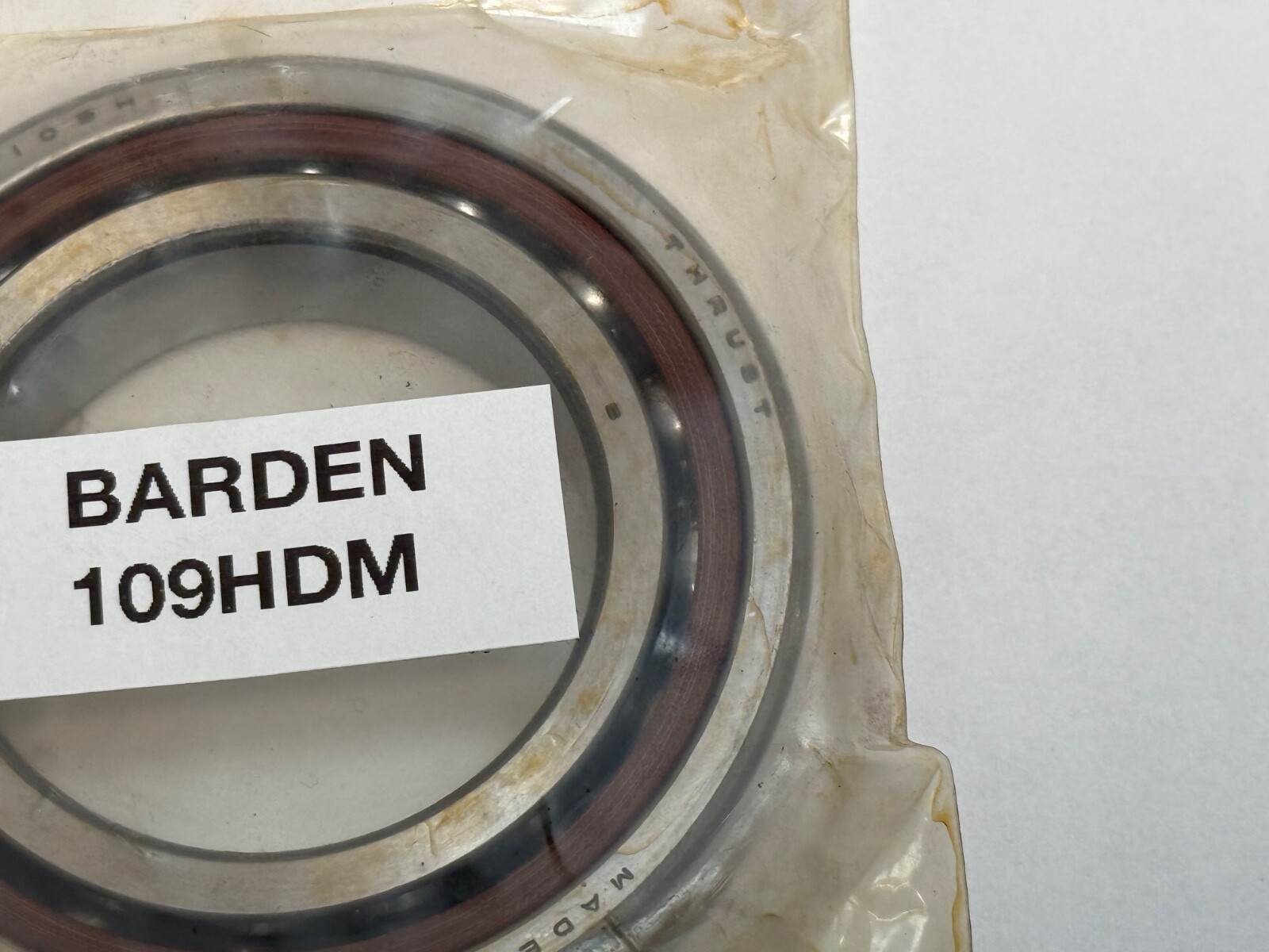 Barden 109HDM Angular Bearing 7009-C 109-HDM 45x75x16 mm