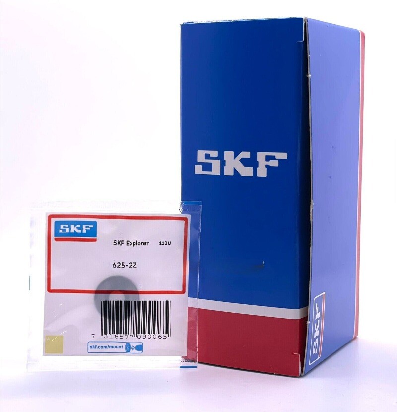 SKF 625 ZZ DEEP GROOVE BALL BEARING METAL SHIELDED 5x16x5