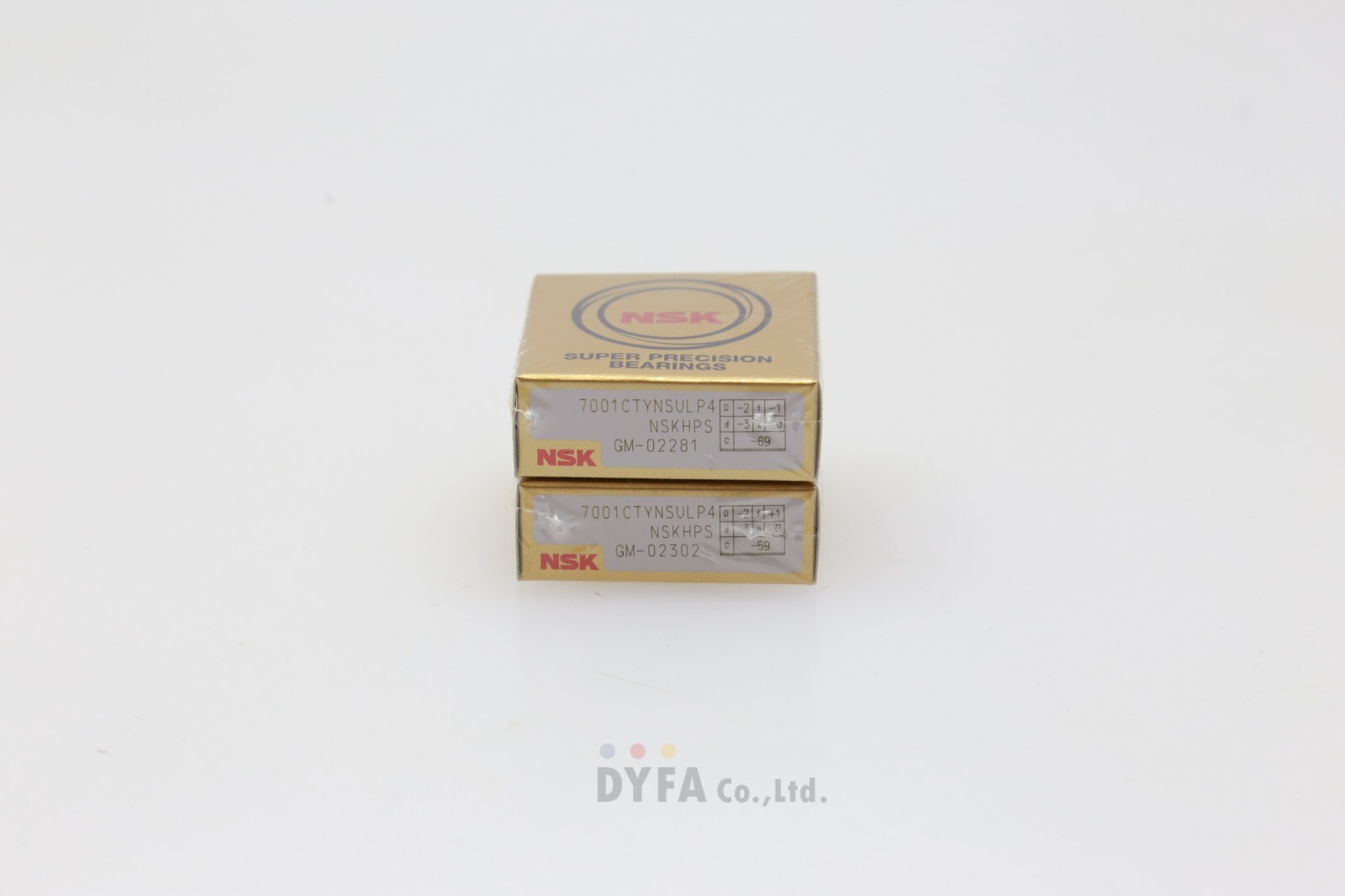 NSK Genuine Precise Angular Contact Ball New 7001CTYNSULP4 BRG-D-2222=5F35