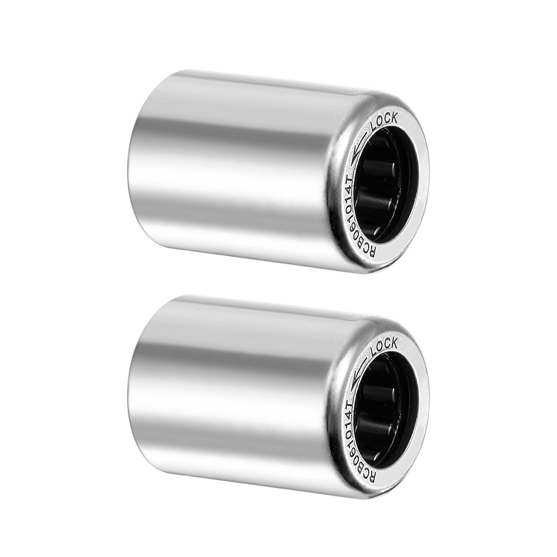 RCB061014 Needle Roller One Way Bearings 3/8″ Bore 5/8″ OD 7/8″ Width 2pcs