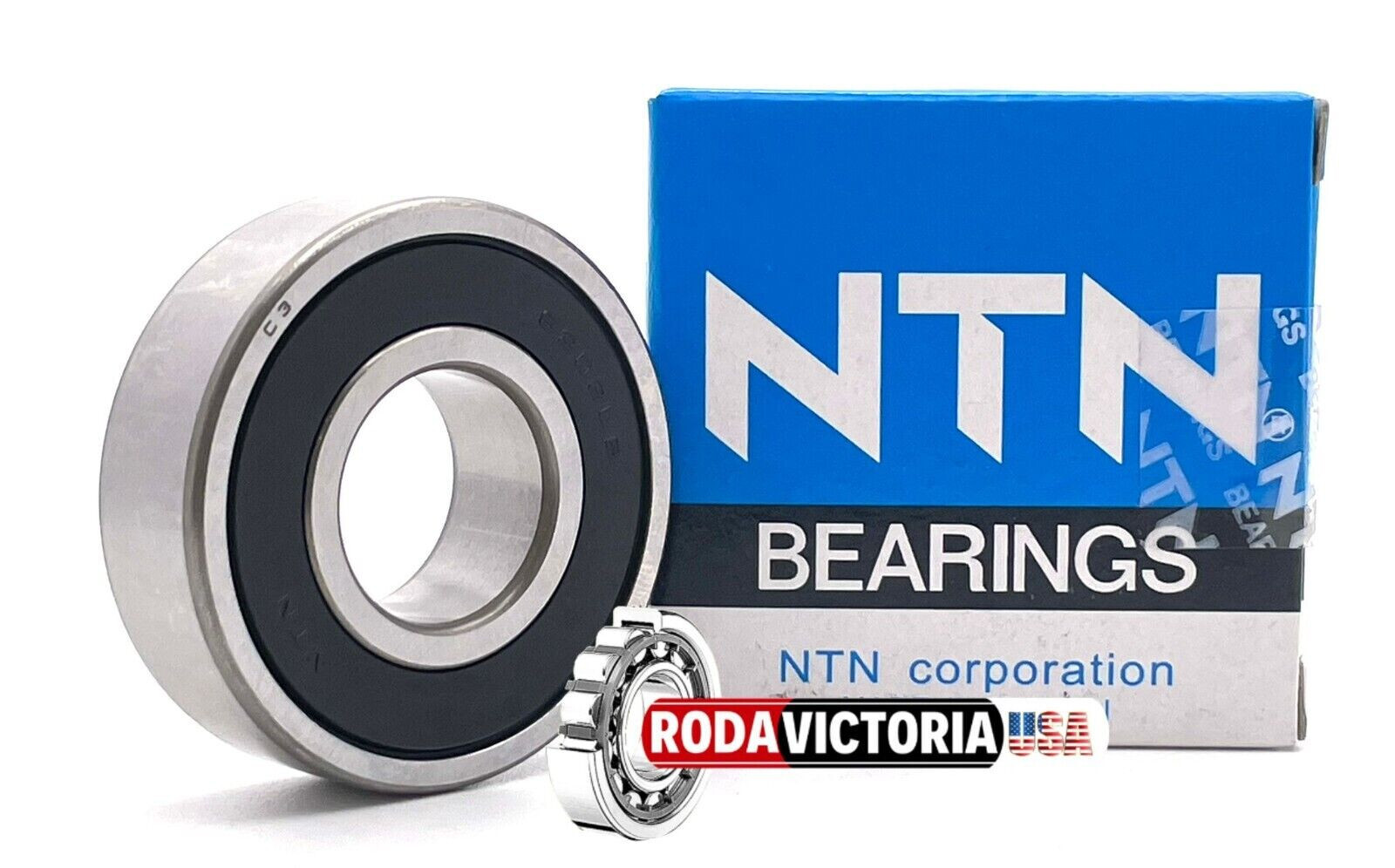 NTN 6203 LLB C3 5K Double Rubber Sealed Deep Grove Ball Bearing 6203 2RS 6203RS