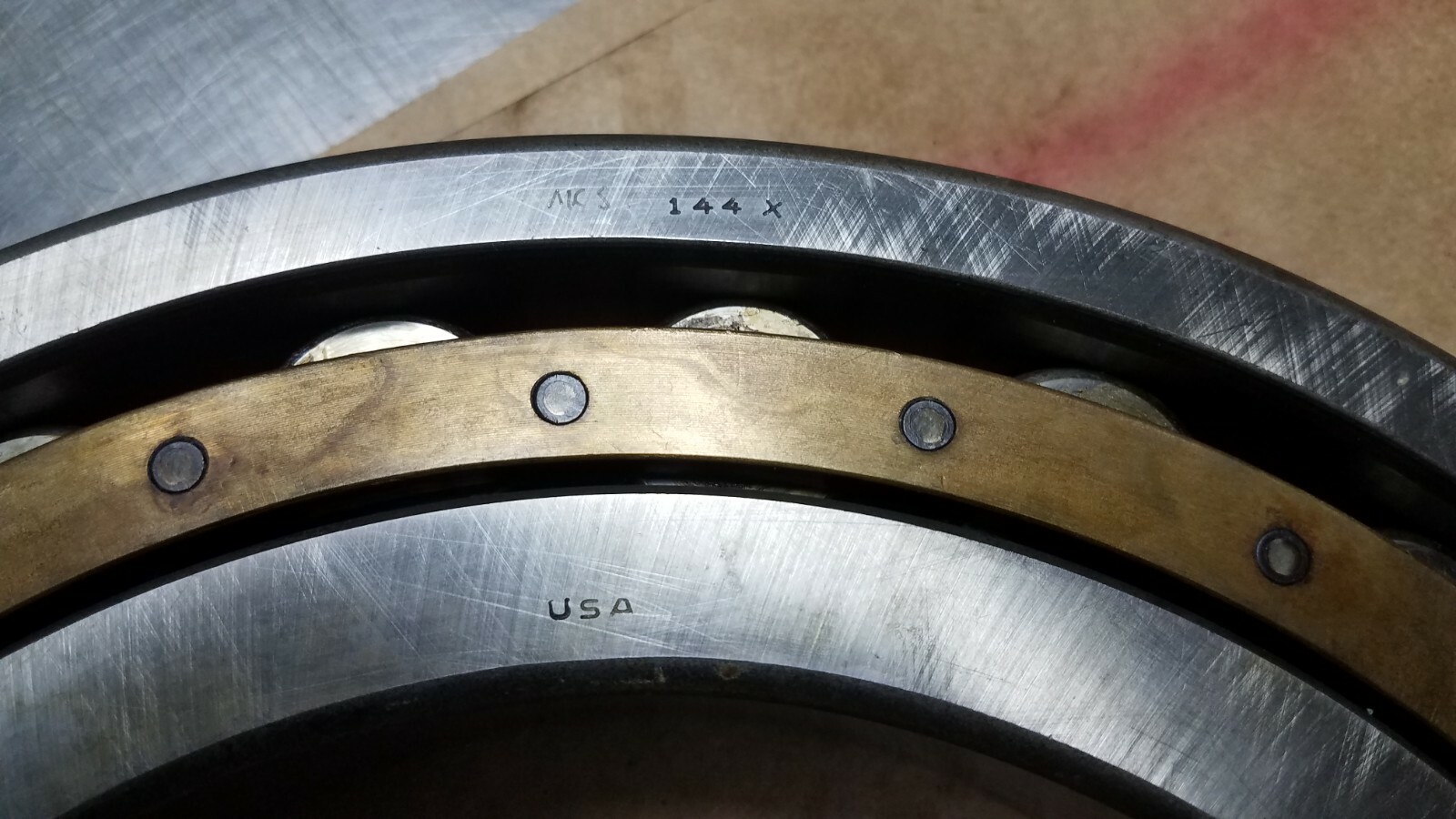 ROLLWAY 144X, 5136X CYLINDRICAL BEARING 13-3/4″ DIAMETER 10-5/8″ BORE x 2″ NNB