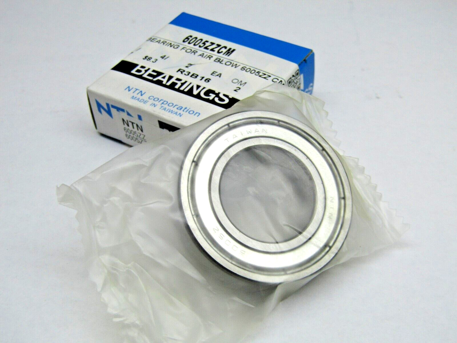 NTN 6005-ZZ 25mm X 47mm X 12mm Shielded Bearing