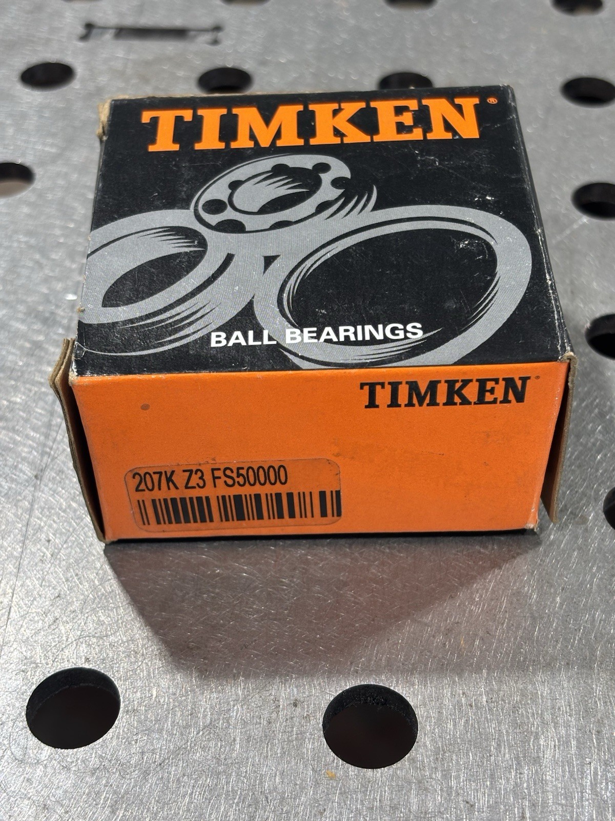 Timken Ball Bearing 207K Z3 FS50000 Steel 20.8mm Bore 72mm OD 19mm