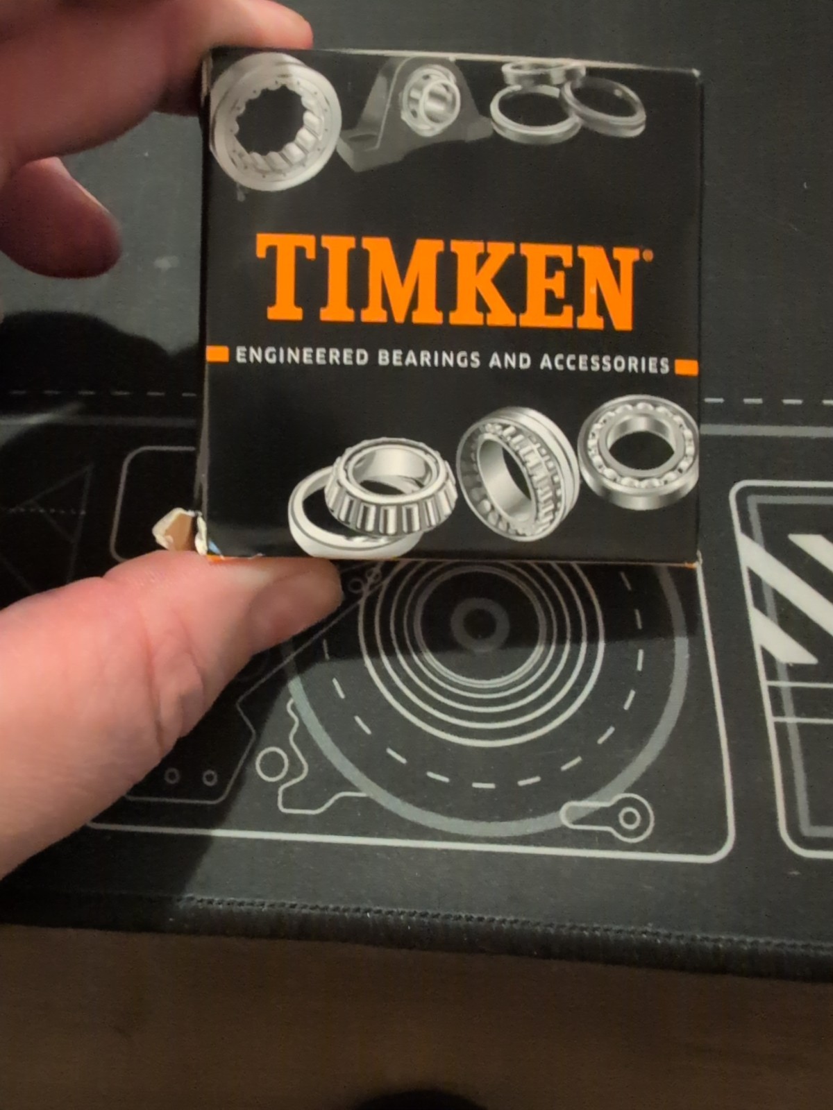 USA TIMKEN 6305-2RS 25X62X17MM Double Rubber Seal Ball Bearings
