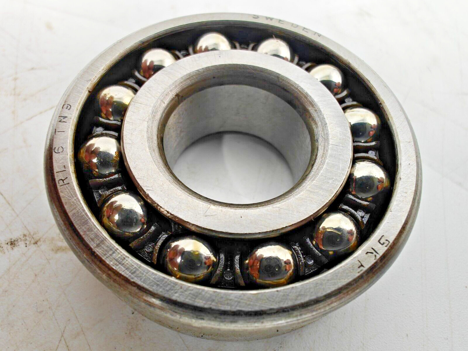 RL6TN9 SKF Self-Aligning Ball Bearing RL 6 TN9 SKF Sweden 3/4″ x 1 7/8″ x 9/16″