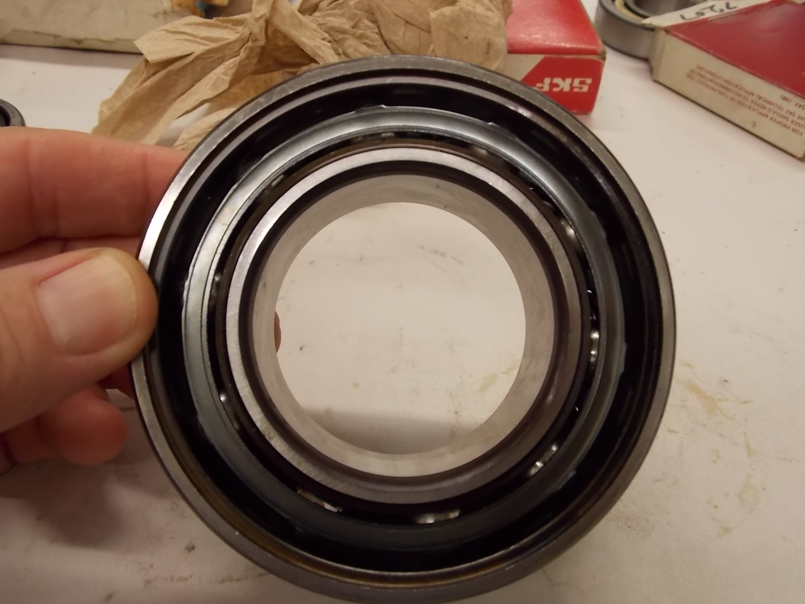 NOS SKF 5211A Double Row Angular Contact Ball Bearing 55mmx100mmx33.5mm R5