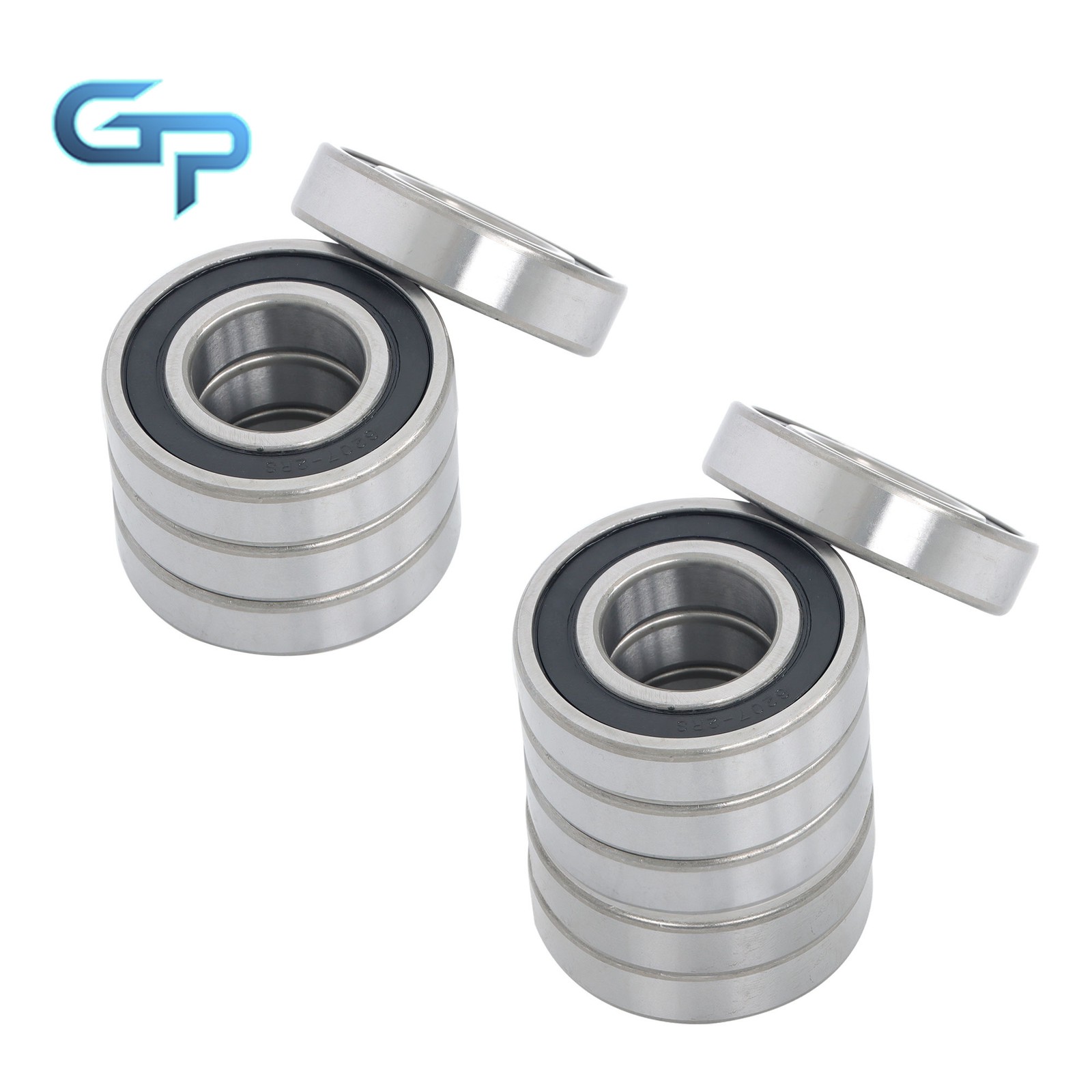 6207-2RS Deep Groove Ball Bearings 10Pack 35x72x17mm Set