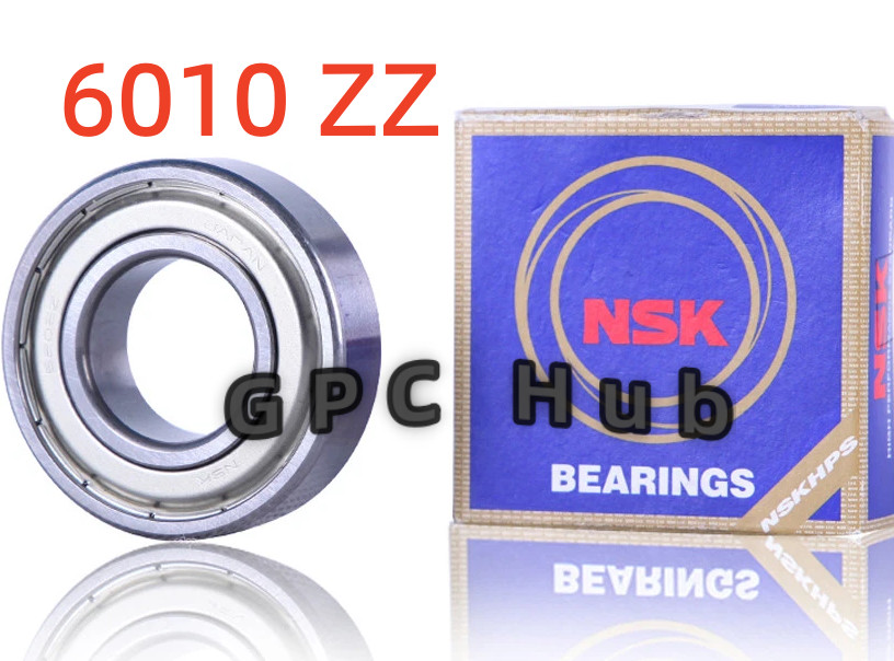 1PCS Brand New NSK 6010 ZZ Deep Groove Radial Ball Bearing 50x80x16mm Fast ship