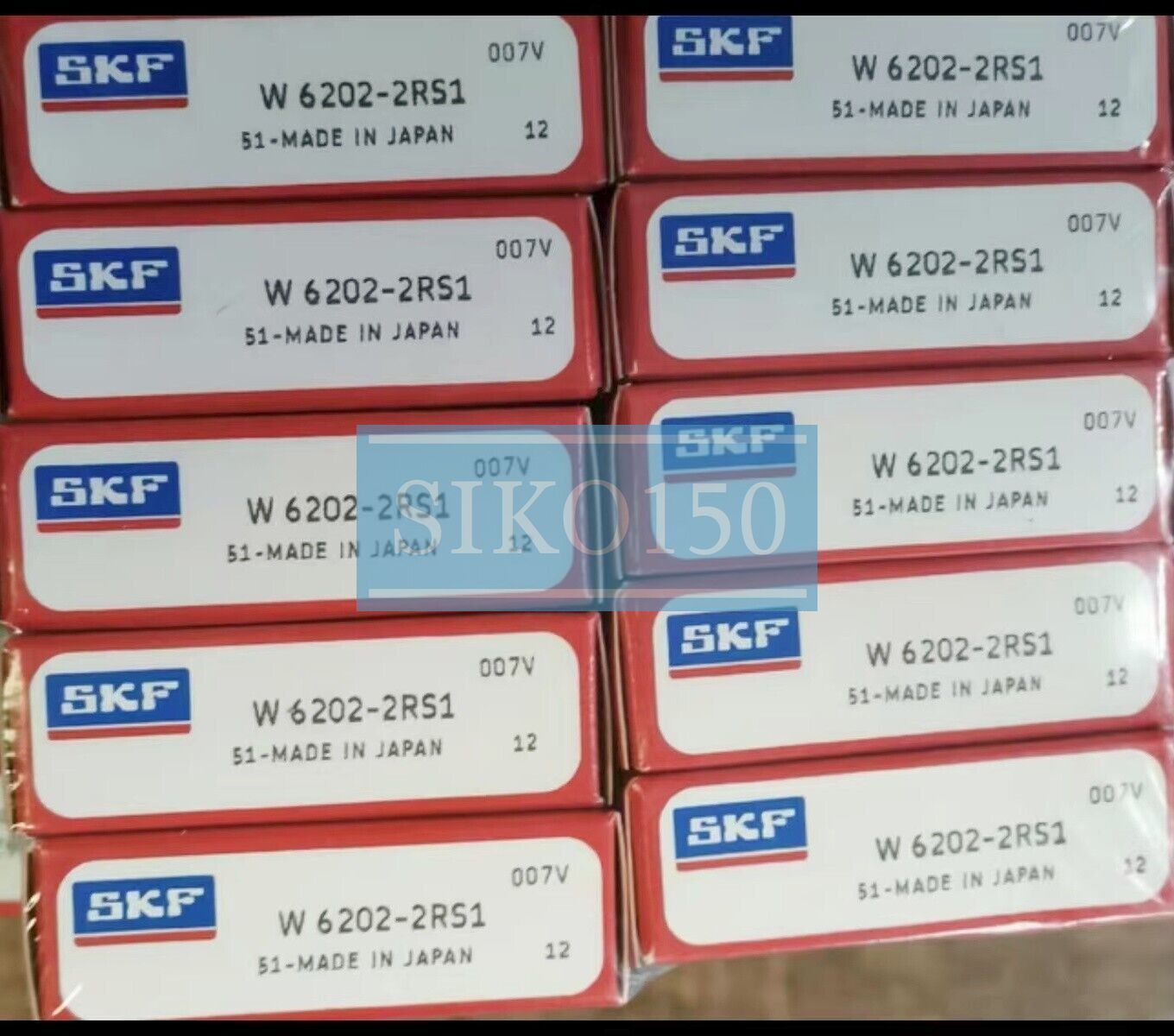 1PC SKF W 6202-2RS1 deep groove ball bearing #SK