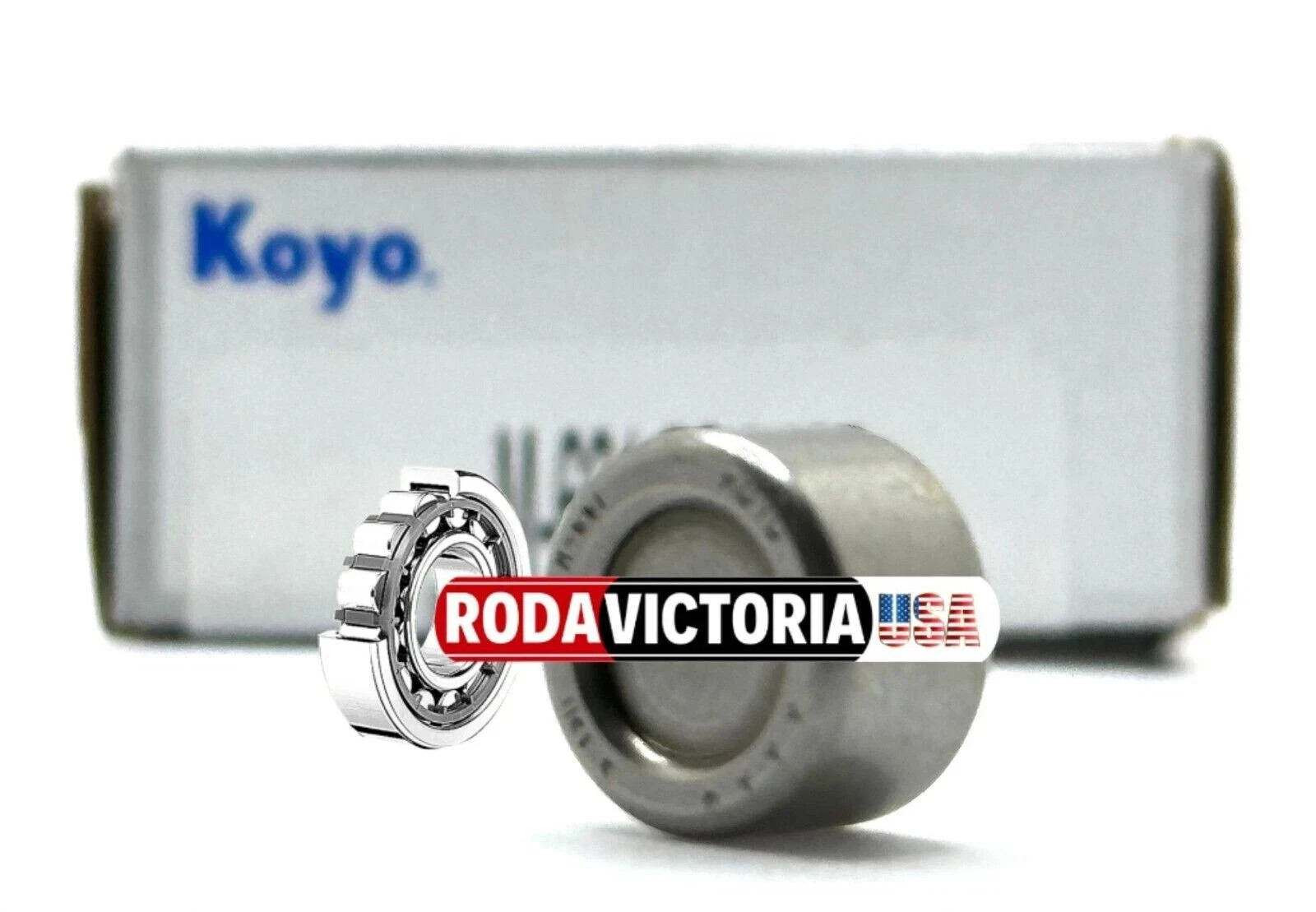 KOYO M661 Needle Roller Bearing, Drawn Cup, Closed End, Open /8″ x 9/16″ x 3/8″