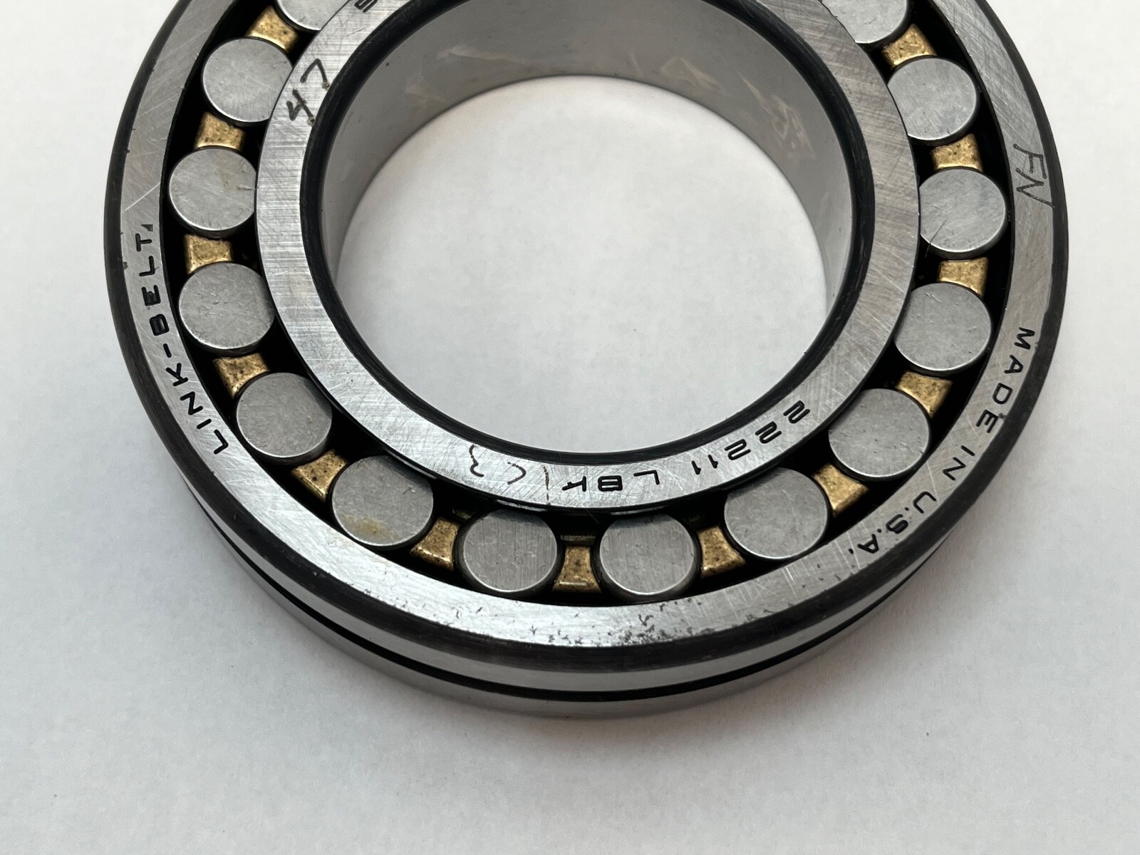 Link-Belt 22211LBKW33C3 Bearing 55x100x25mm 22211-LB-K-W33-C3 22211MB 22211M USA