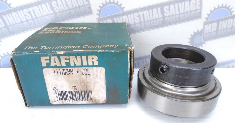 FAFNIR – 1110KLL+COL – ECCENTRIC LOCK COL INSERT BEARING 1.625 x 3.34646 x 2.219