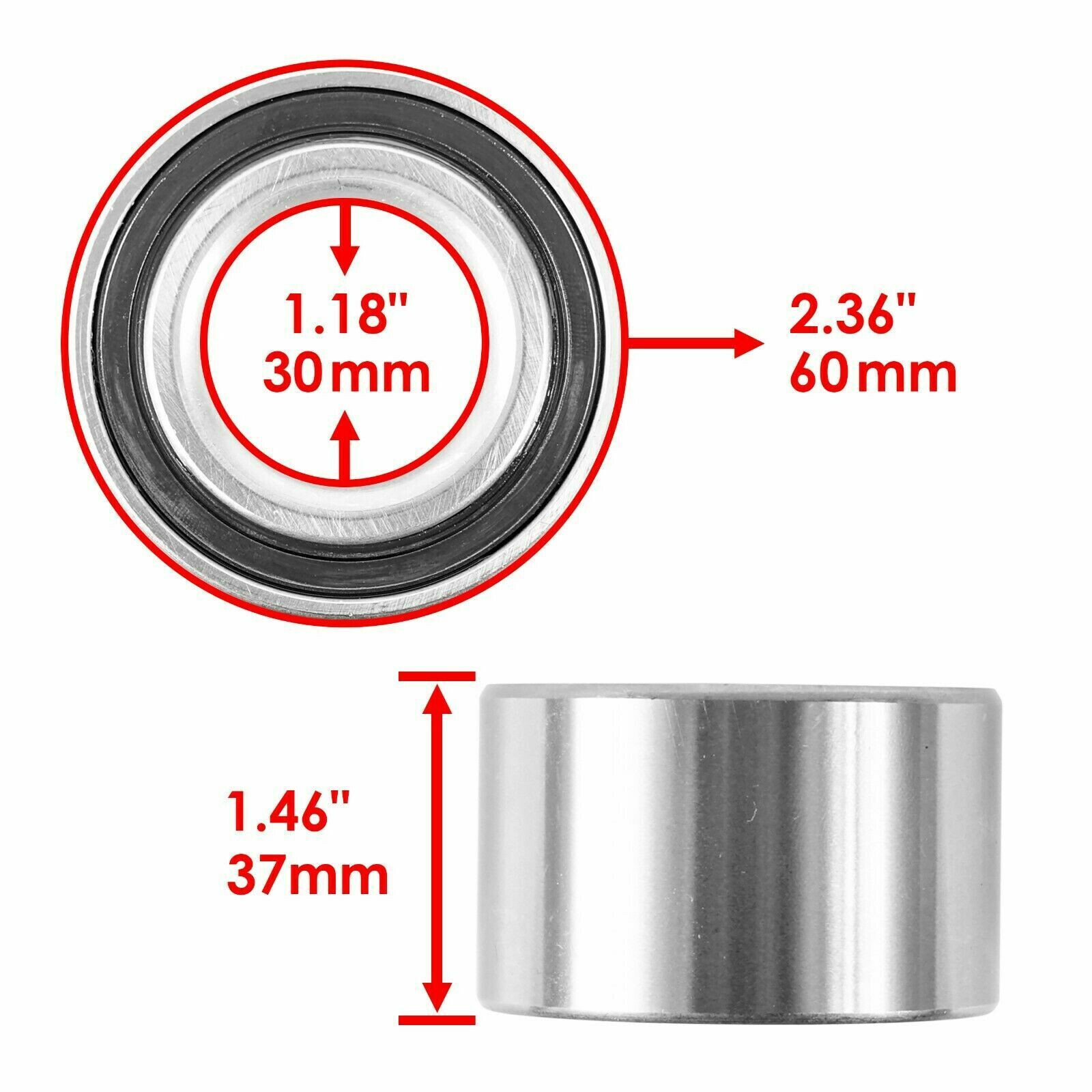 Front or Rear Wheel Ball Bearing for Can-Am 293350040 705400088 293350118